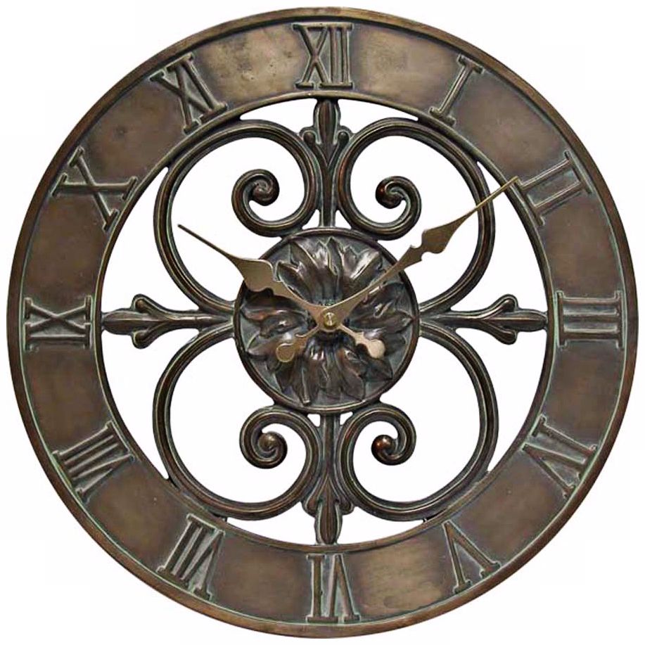 The Blazon 14 14 Wide Wall Clock J4995