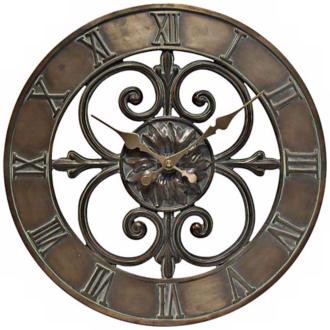 The Blazon 14 14 Wide Wall Clock J4995