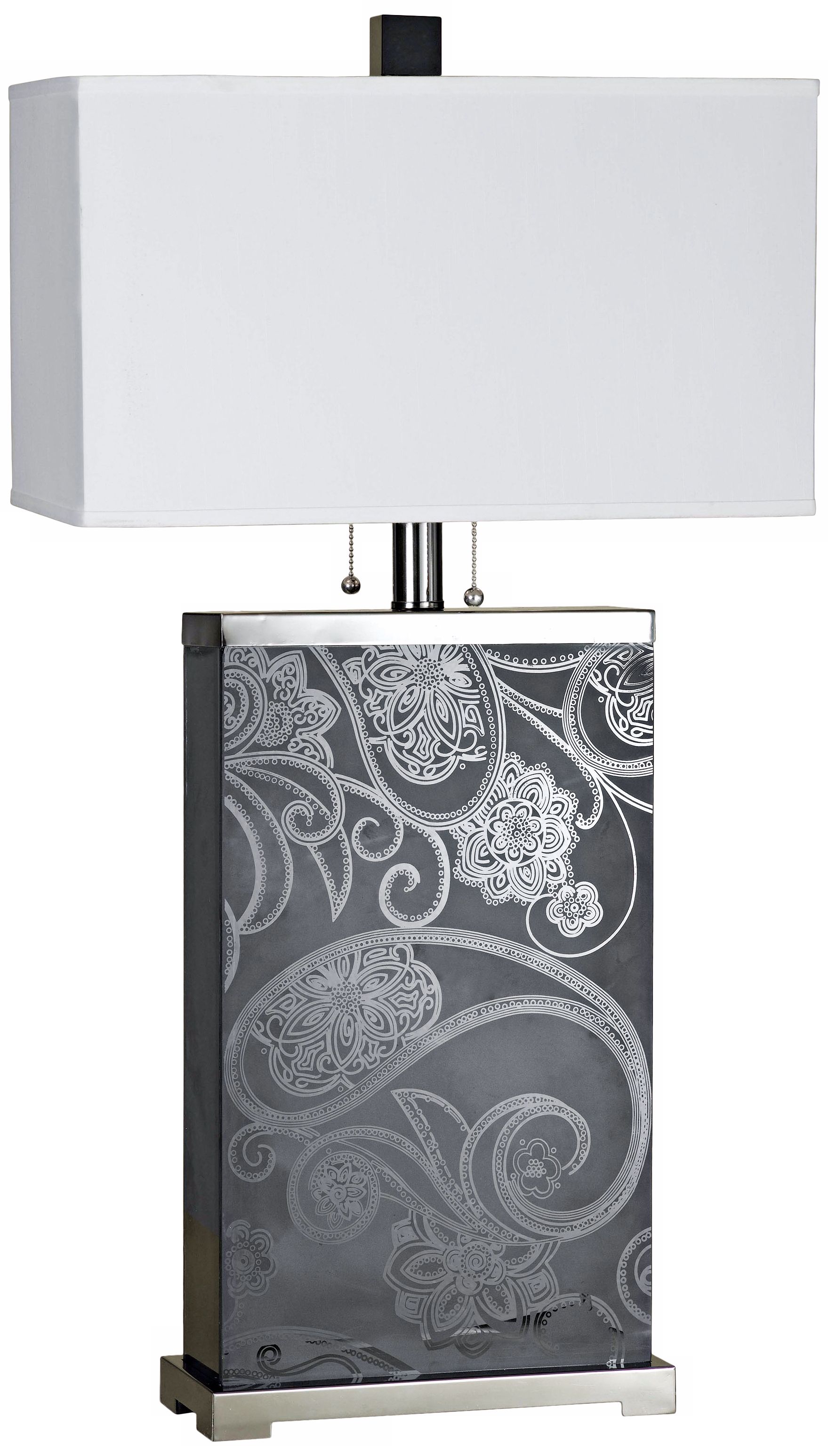 Candice Olson Paisley 35" High Table Lamp