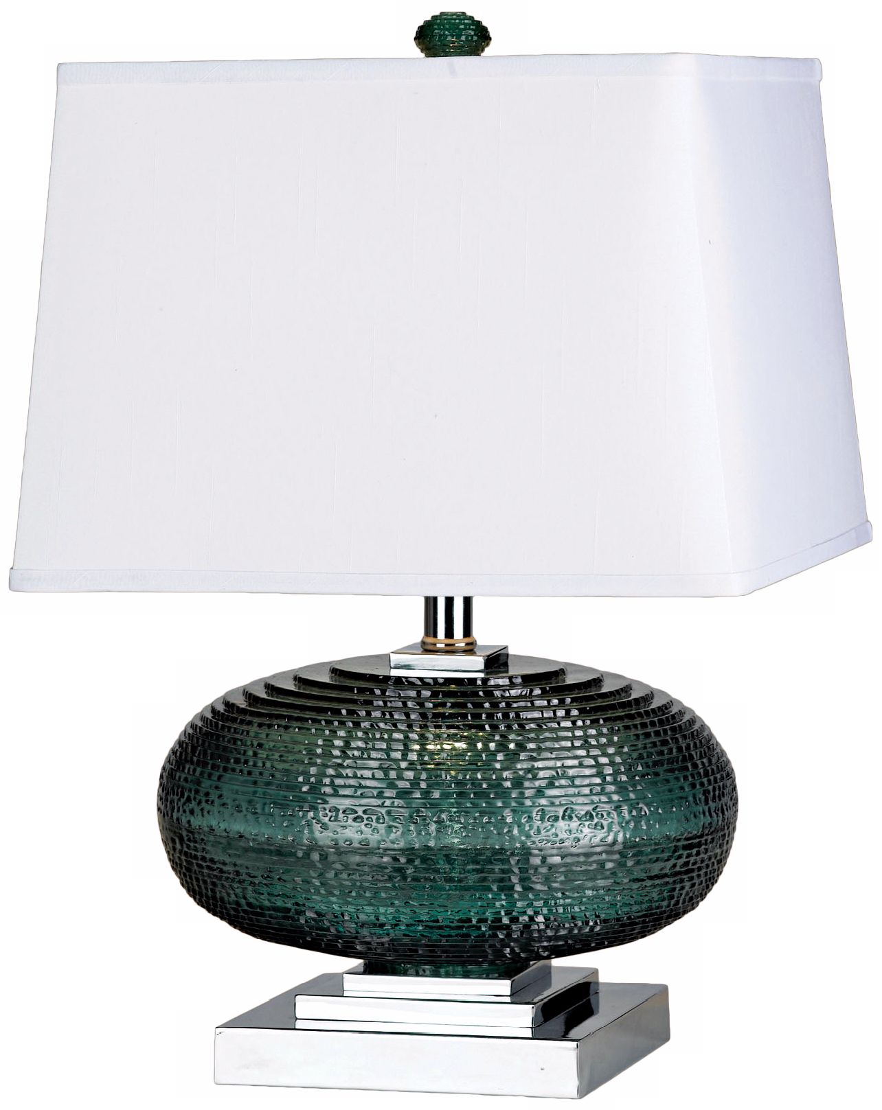 Darani Chrome Finish 22" High Table Lamp