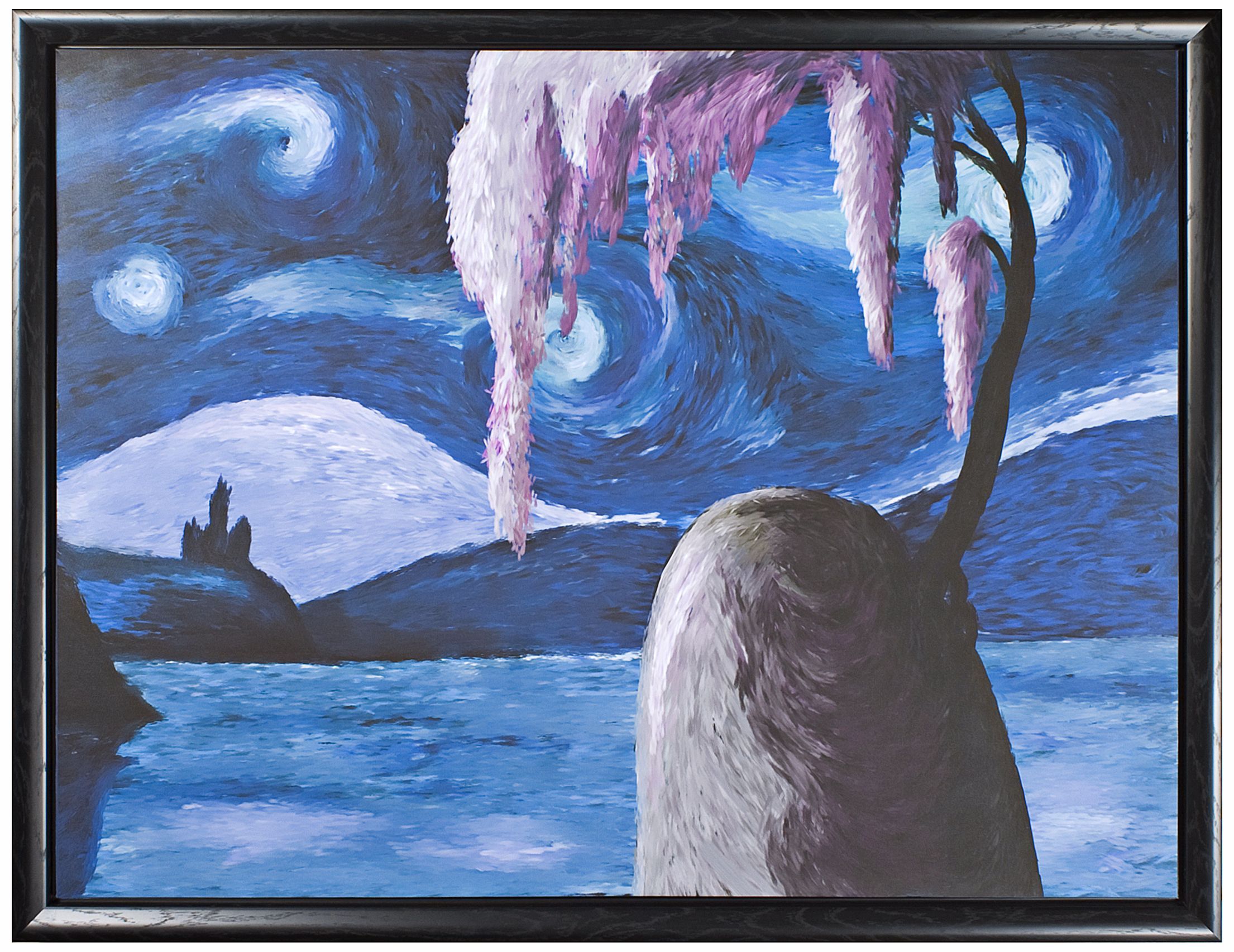 Walt Disney Fantasia Pastels Framed 42 1/2" Wide Wall Art