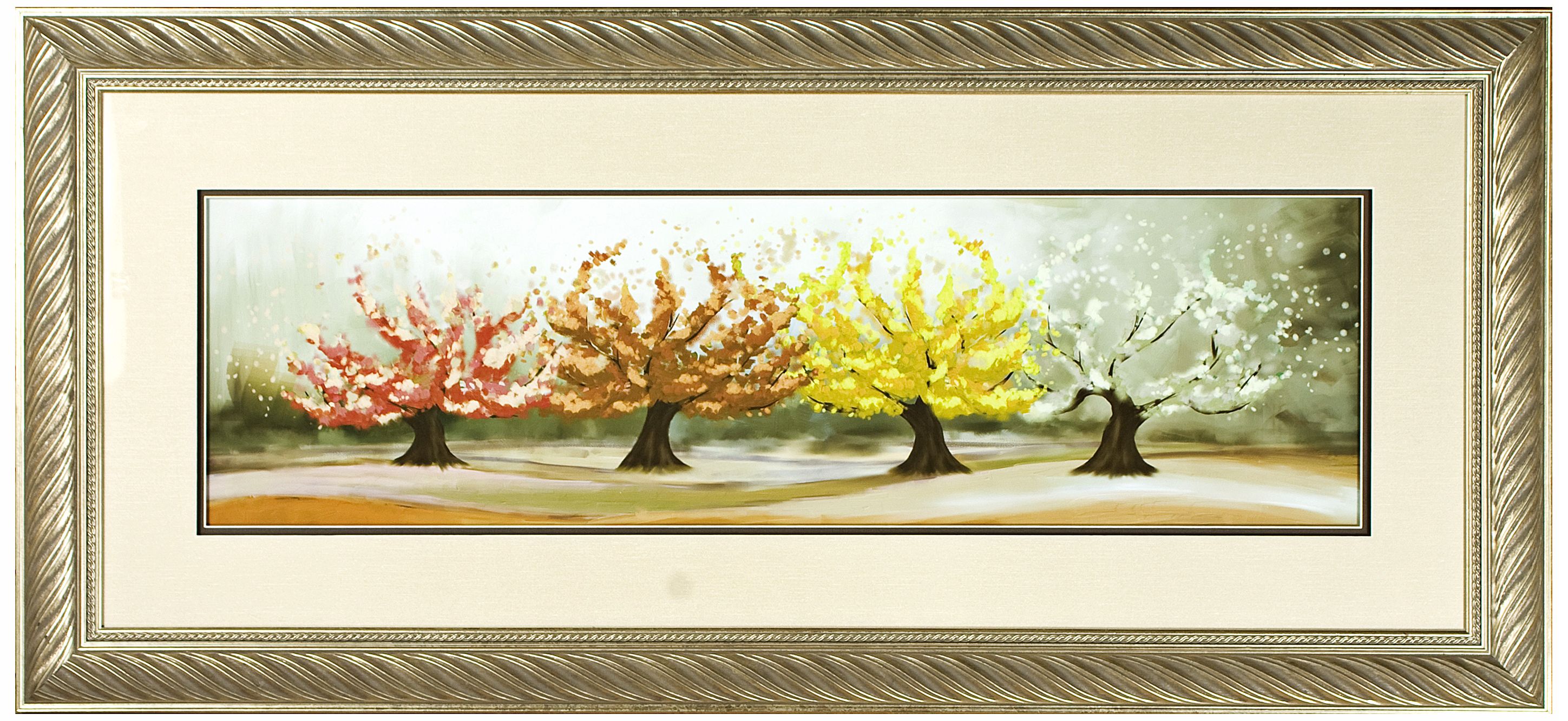 Walt Disney Fantasia 2000 Trees Framed 45" Wide Wall Art
