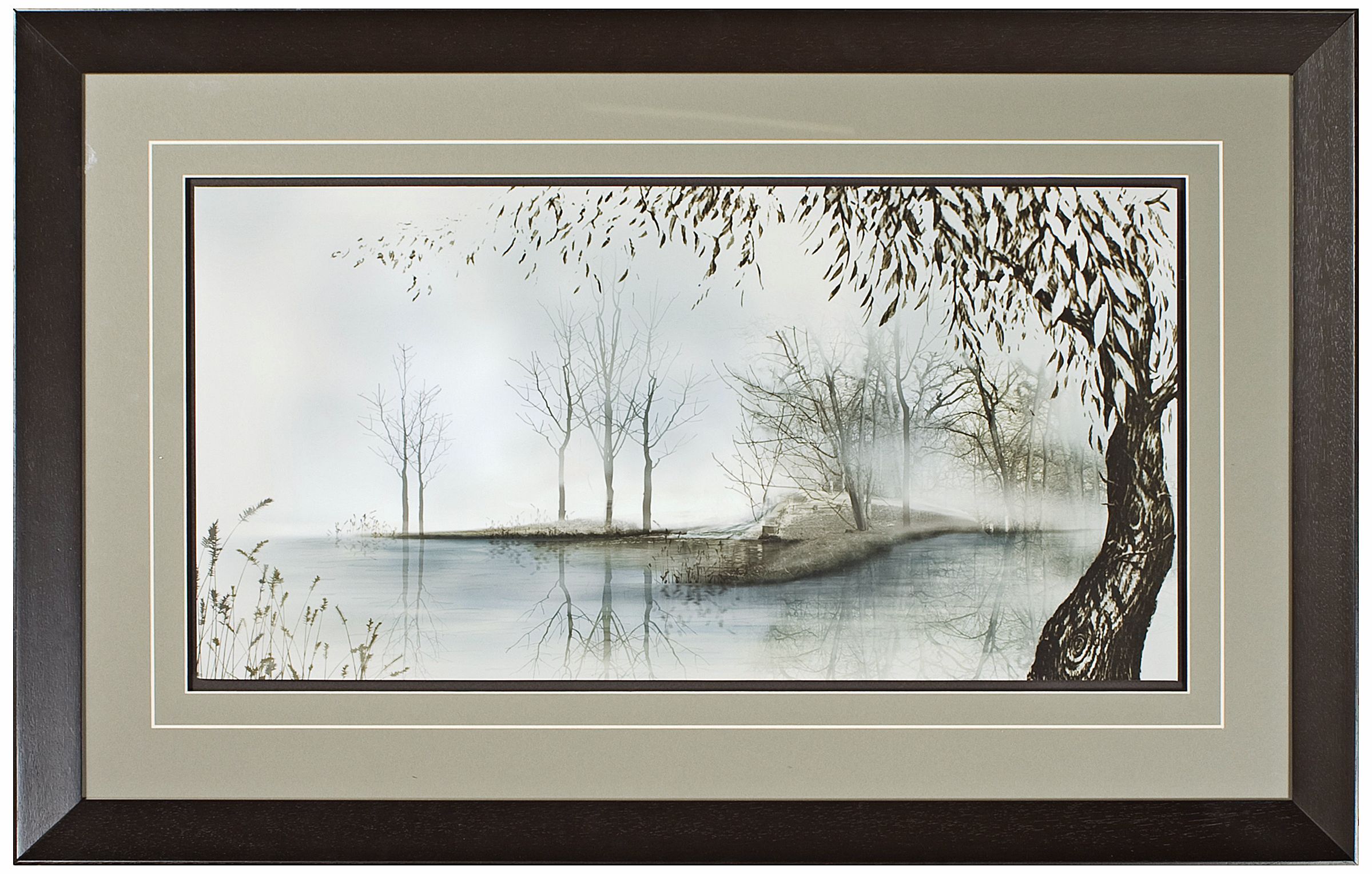 Walt Disney Song of the South River Framed 33" Wide Wall Art