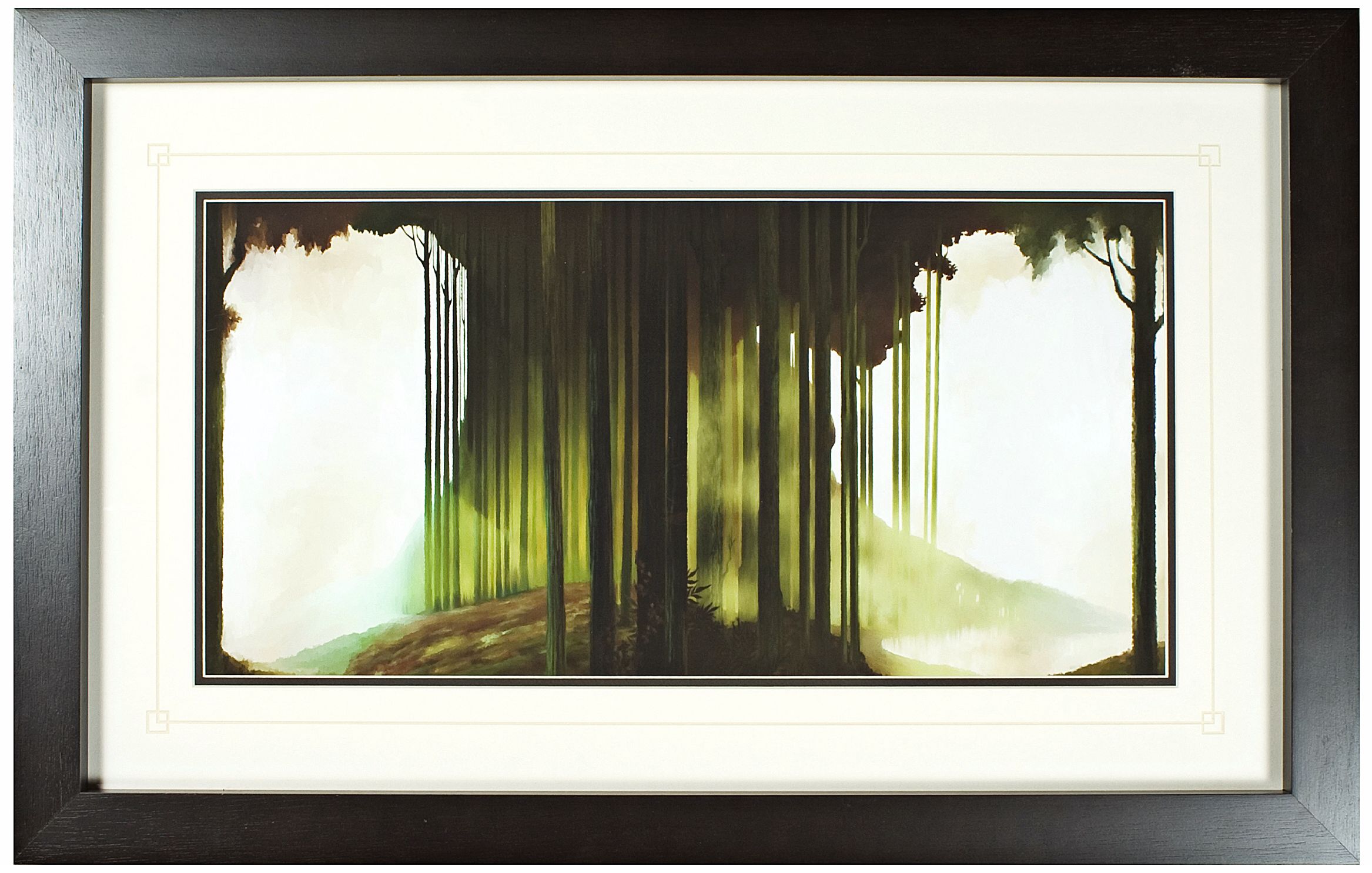 Walt Disney Pocahontas Shores Framed 33 3/4" Wide Wall Art