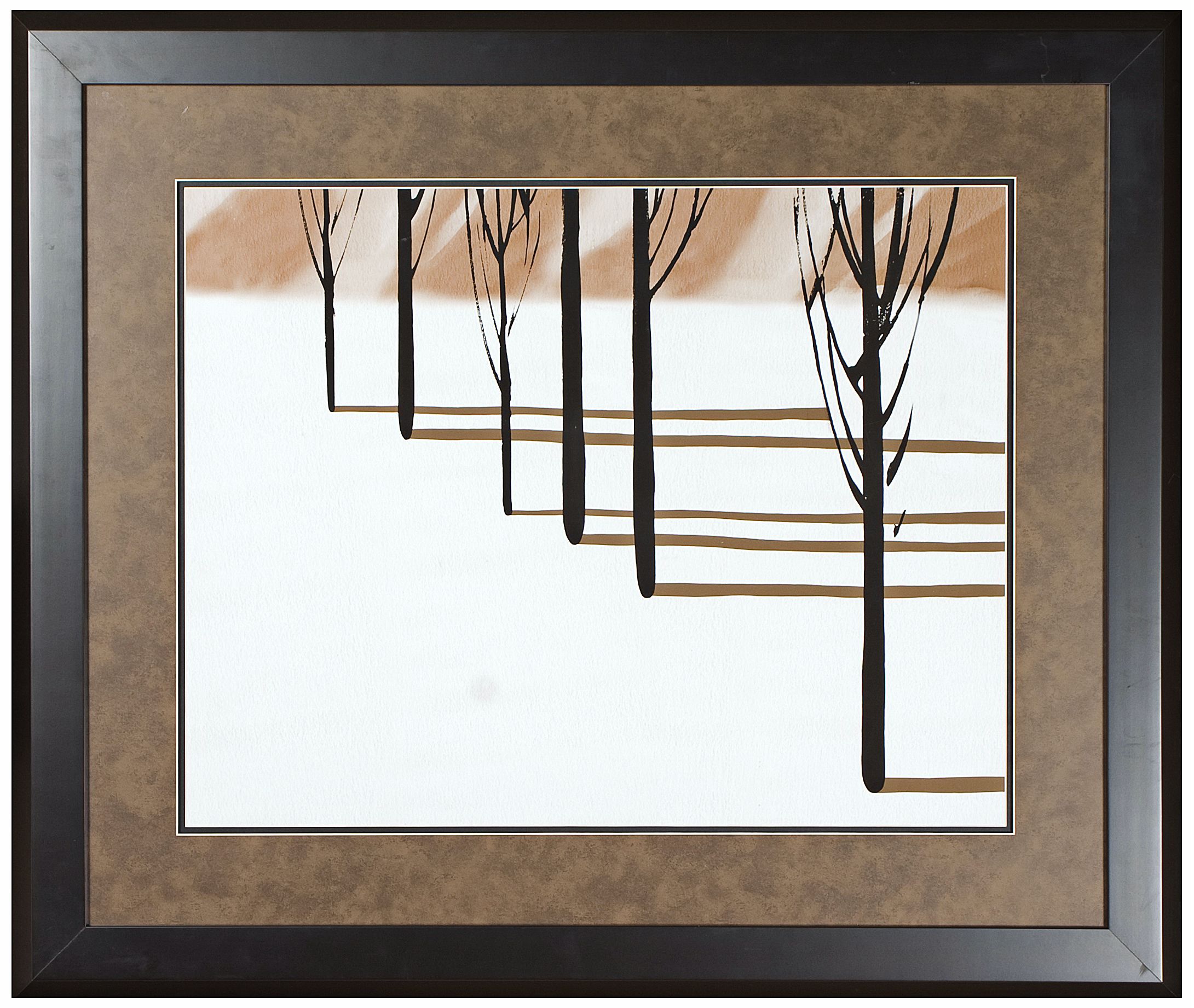 Walt Disney 101 Dalmatians Winter Trees 39" Wide Wall Art
