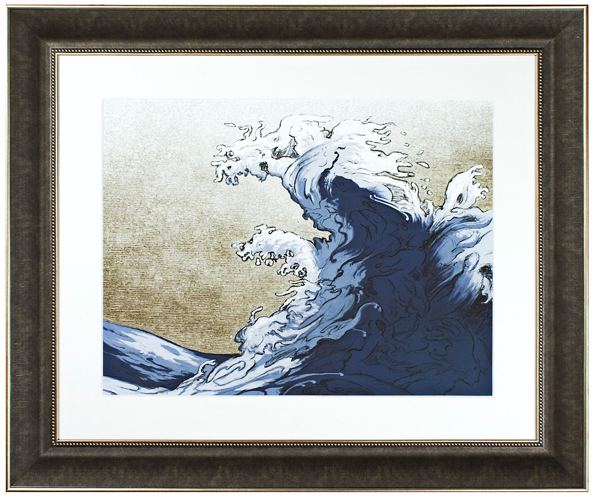 Walt Disney Fantasia Waves Print 38 1/2" Wide Wall Art