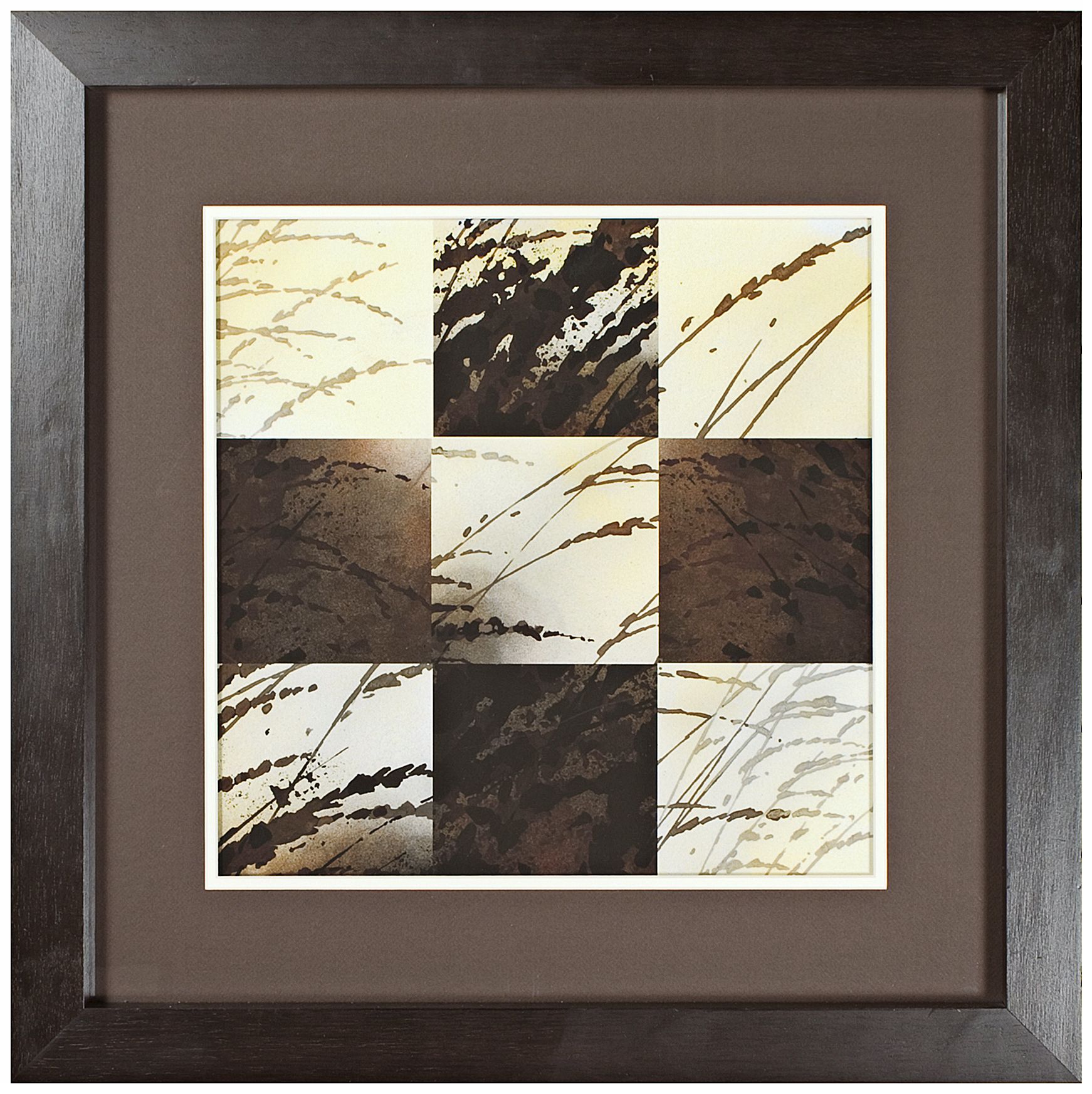 Walt Disney Mulan Grasses Print Framed 26" Square Wall Art