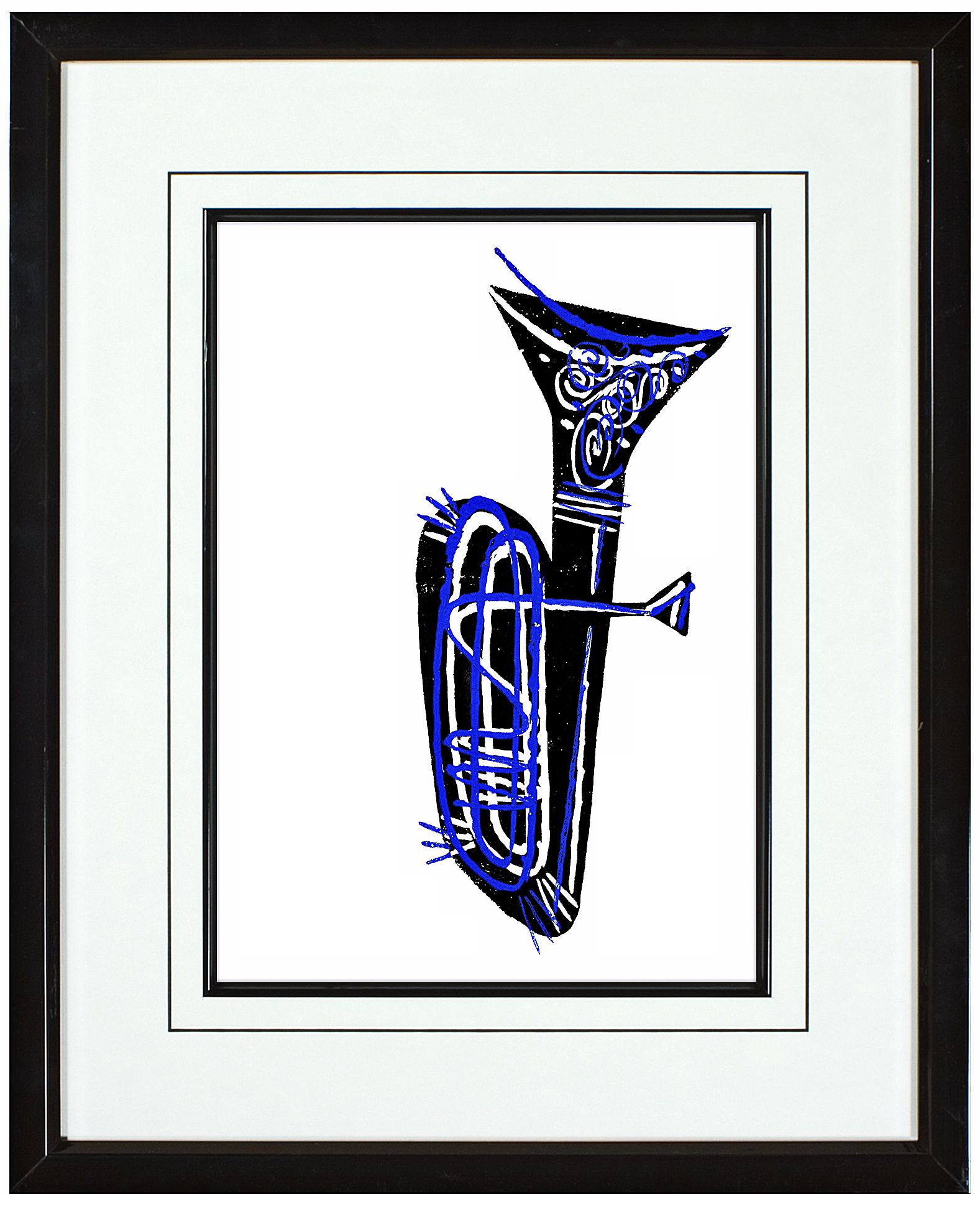 Walt Disney Melody Time Horn I Print 21 3/4" High Wall Art