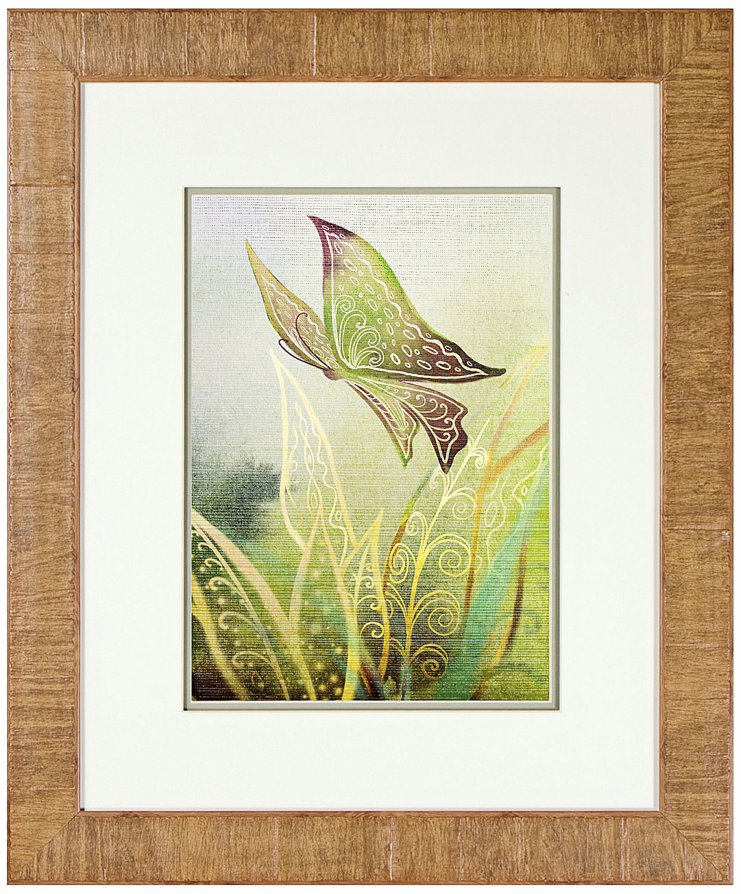 Walt Disney Alice in Wonderland Butterfly Framed Wall Art