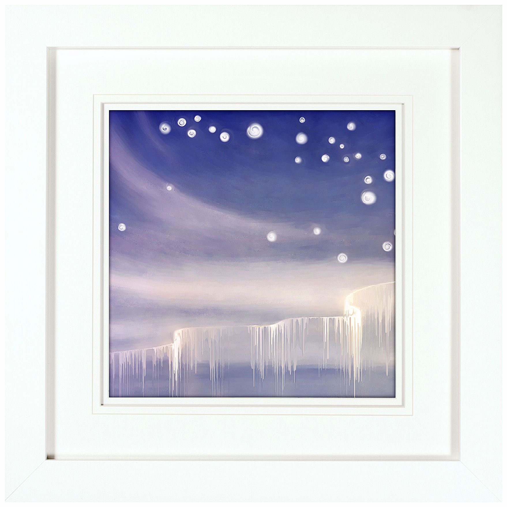 Walt Disney Fantasia Aurora Borealis Print Framed Wall Art