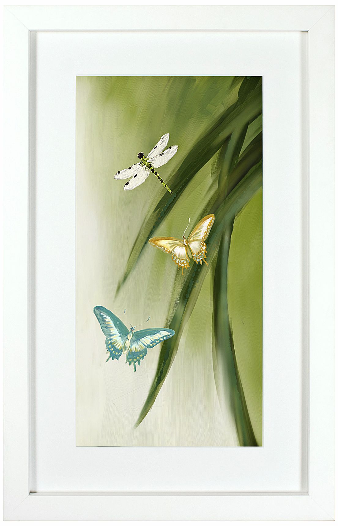 Walt Disney Fantasia 2000 Butterflies Print Framed Wall Art