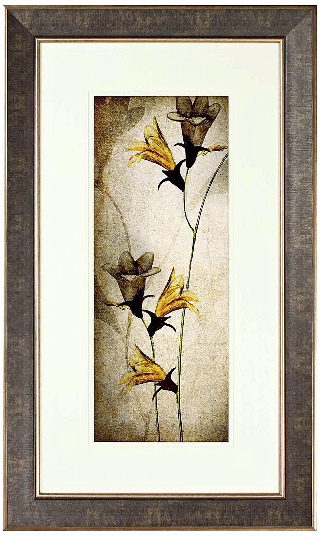 Walt Disney Alice in Wonderland Flowers Framed Wall Art