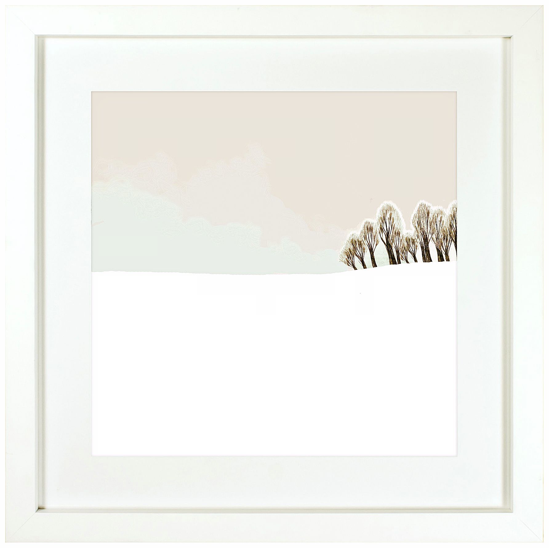 Walt Disney Melody Time Trees V Print 33" Square Wall Art