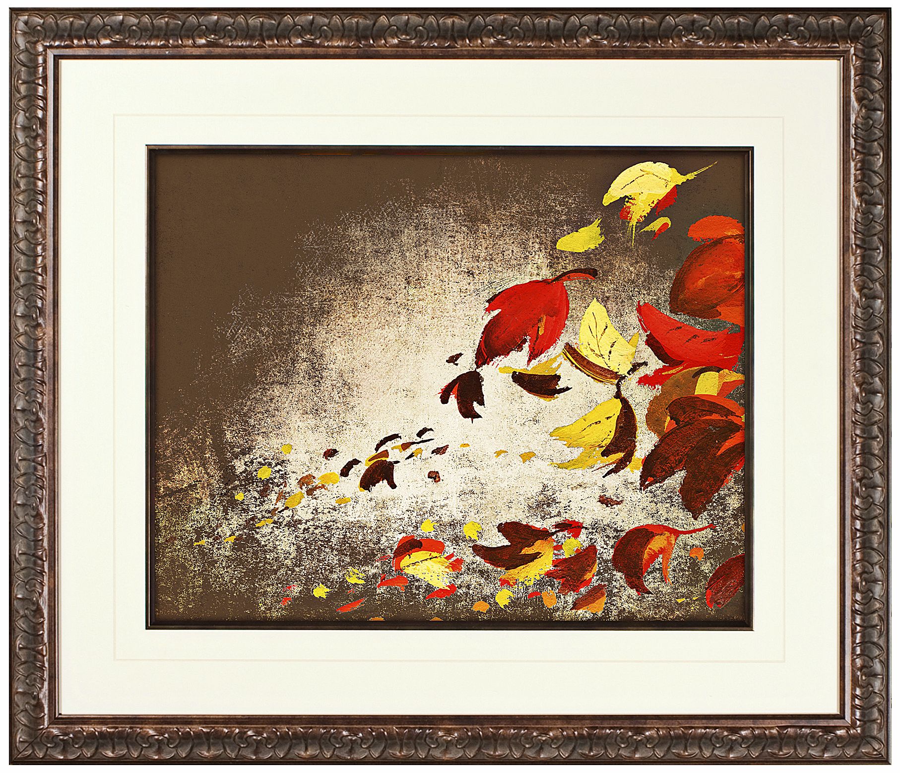 Walt Disney Melody Time Leaves II Print 30" High Wall Art