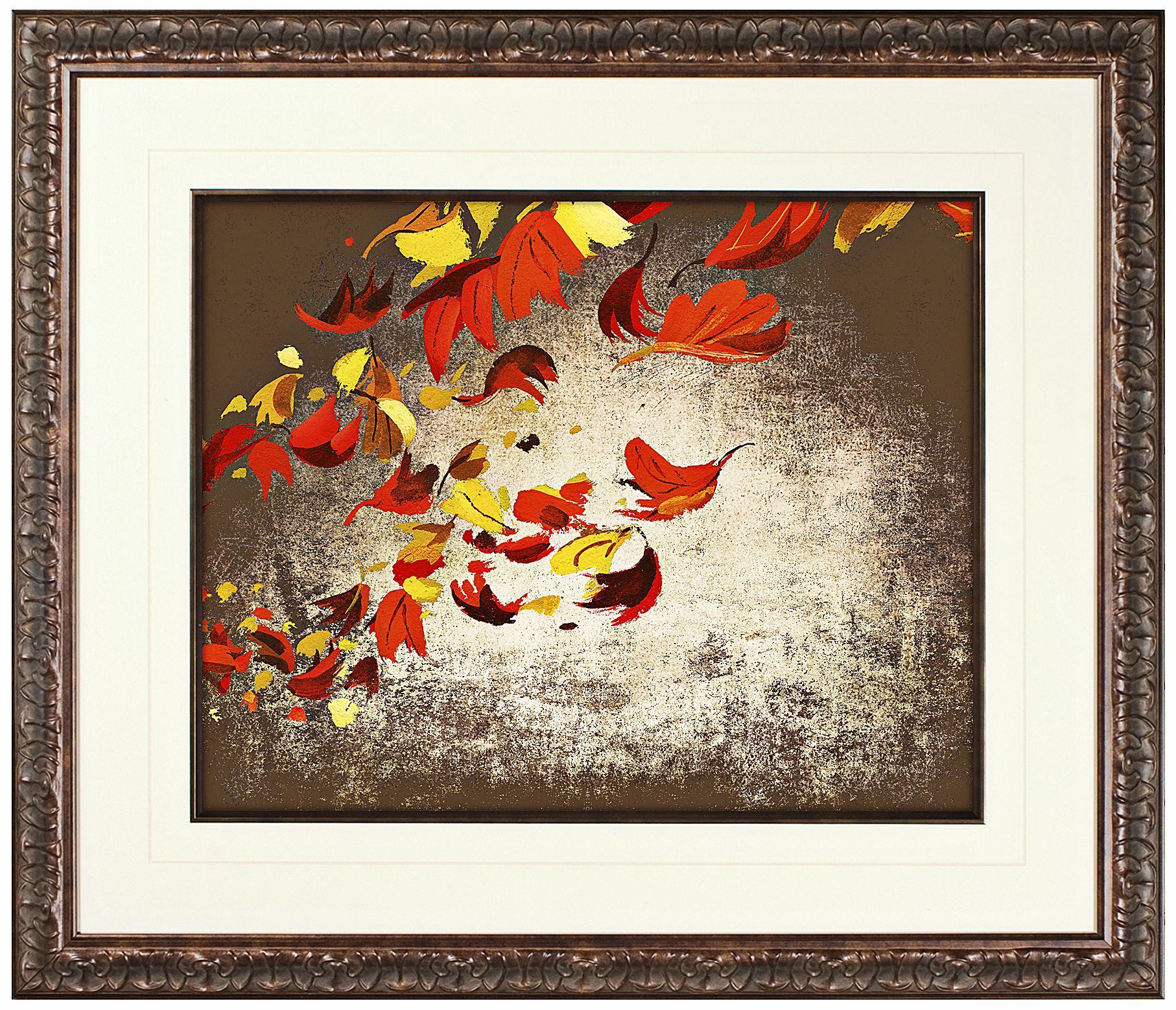 Walt Disney Melody Time Leaves I Print 30" High Wall Art