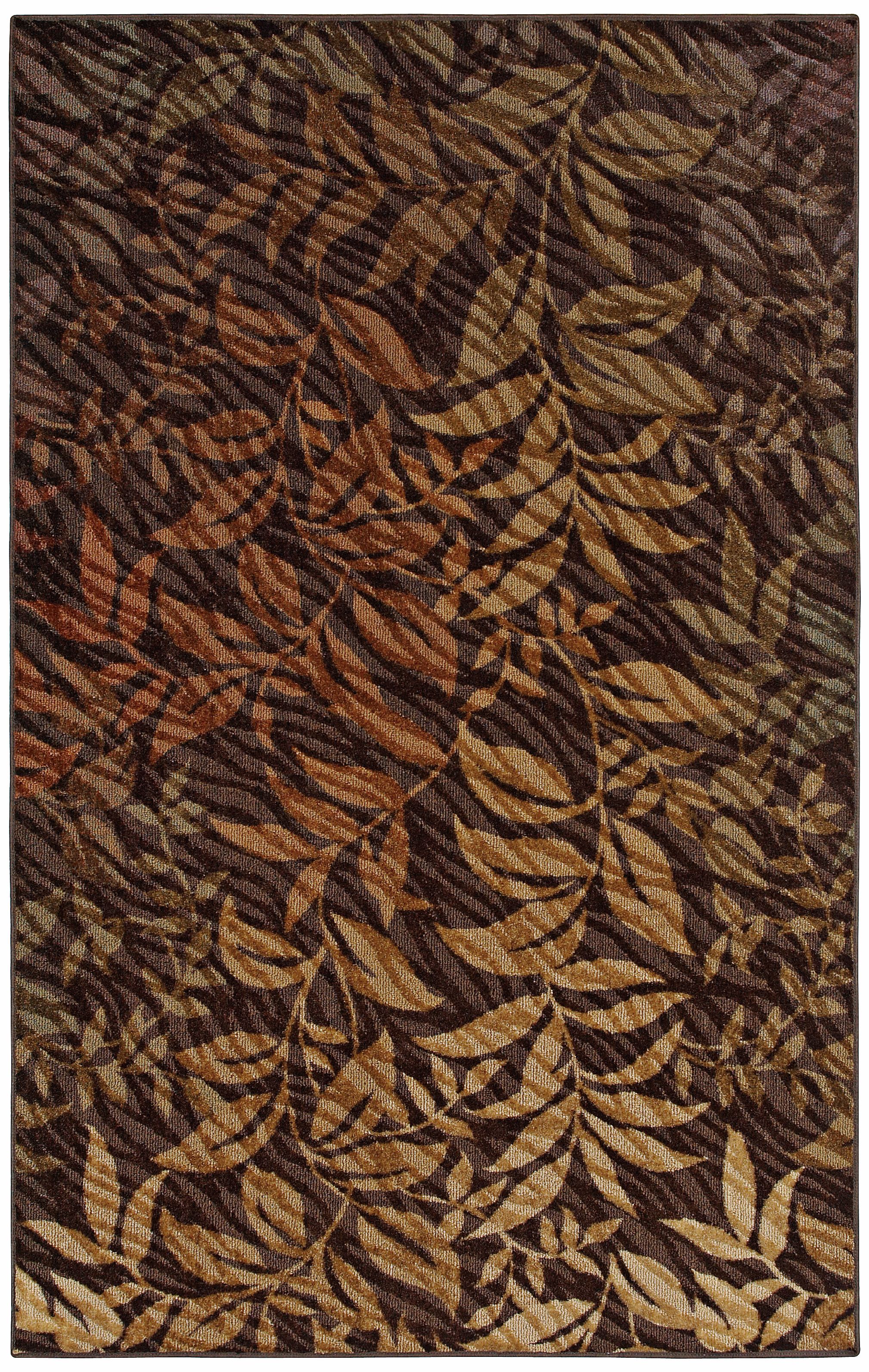 Rainforest Brown Area rug