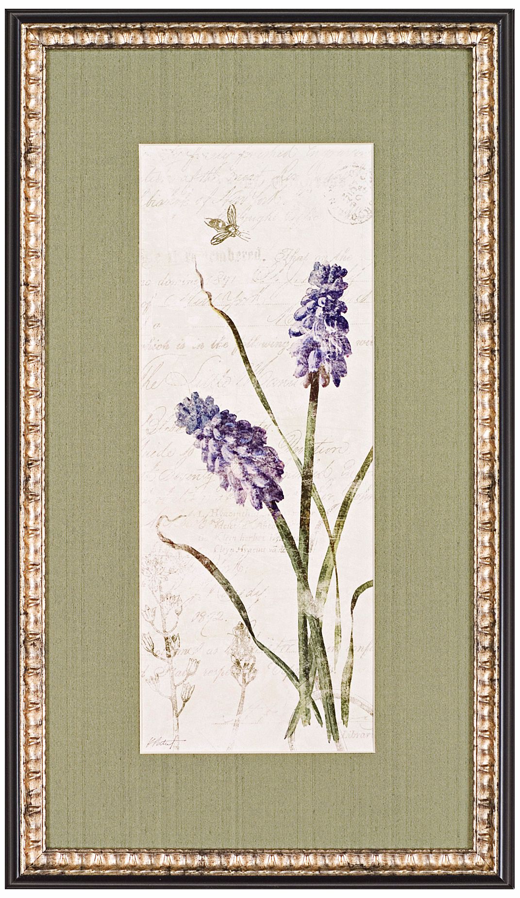 Purple Hyacinth 28" High Wall Art Print