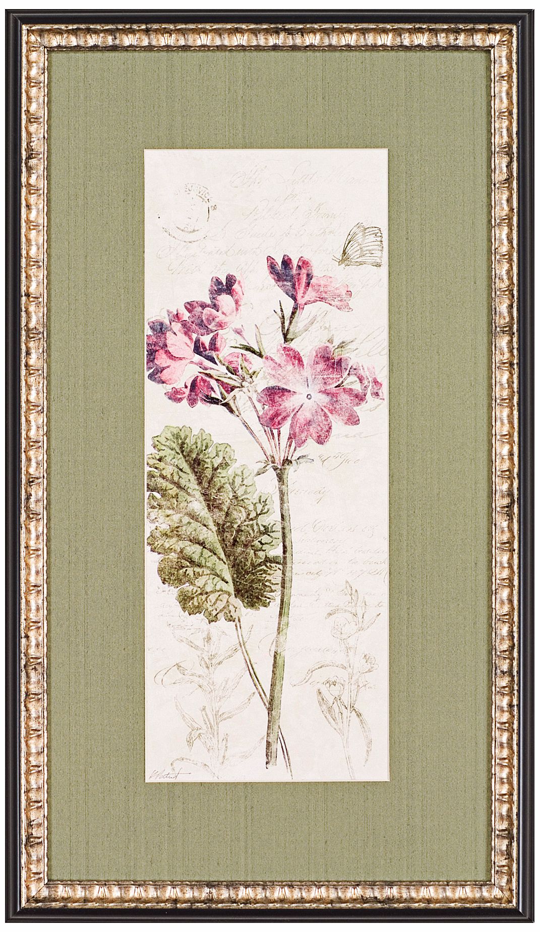 Garden Primrose Flower 28" High Wall Art Print