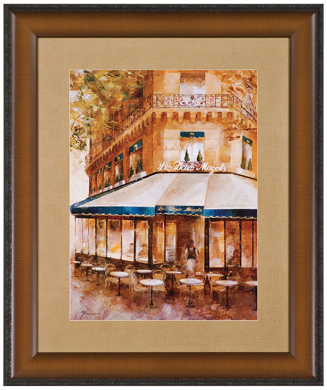 Paris in Spring 36" High Wall Art Print