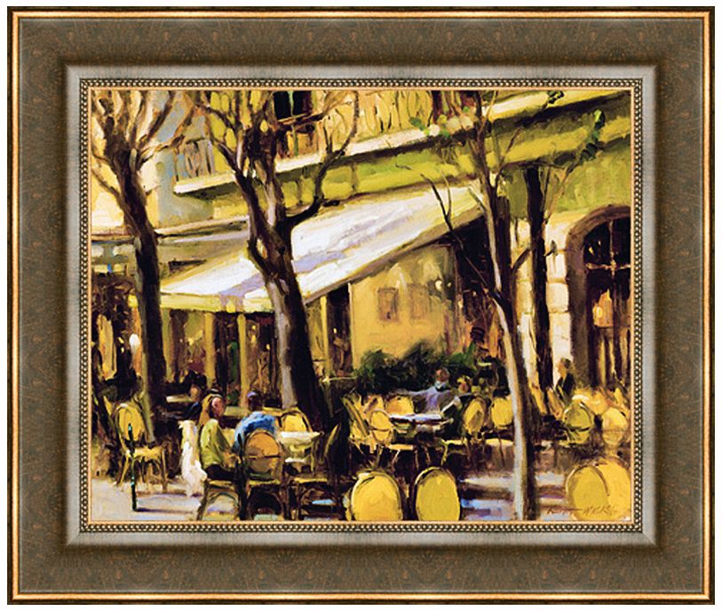 Paris in Autumn 26" Wide Wall Art Print