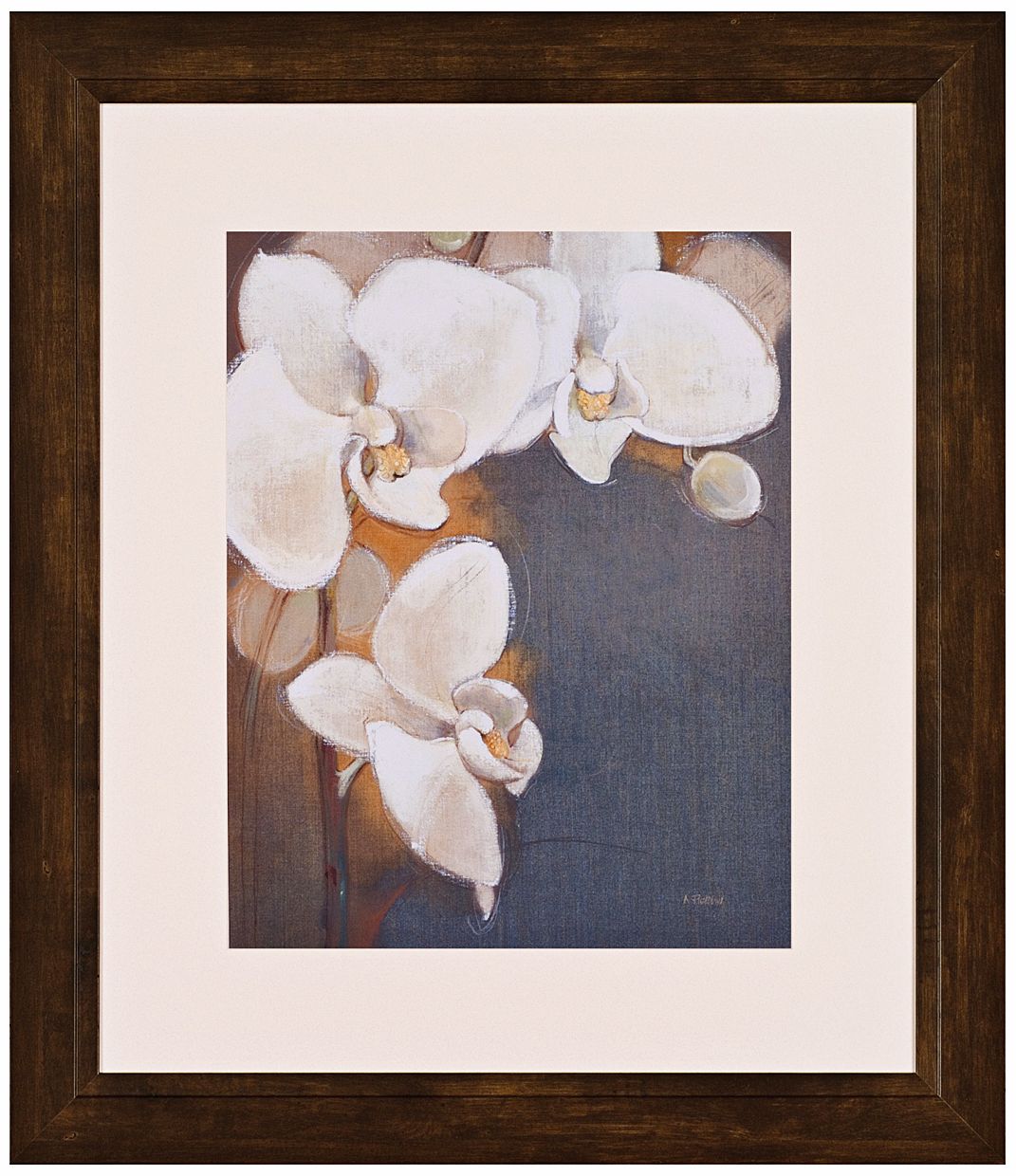 Orchid Blanc 31" High Wall Art