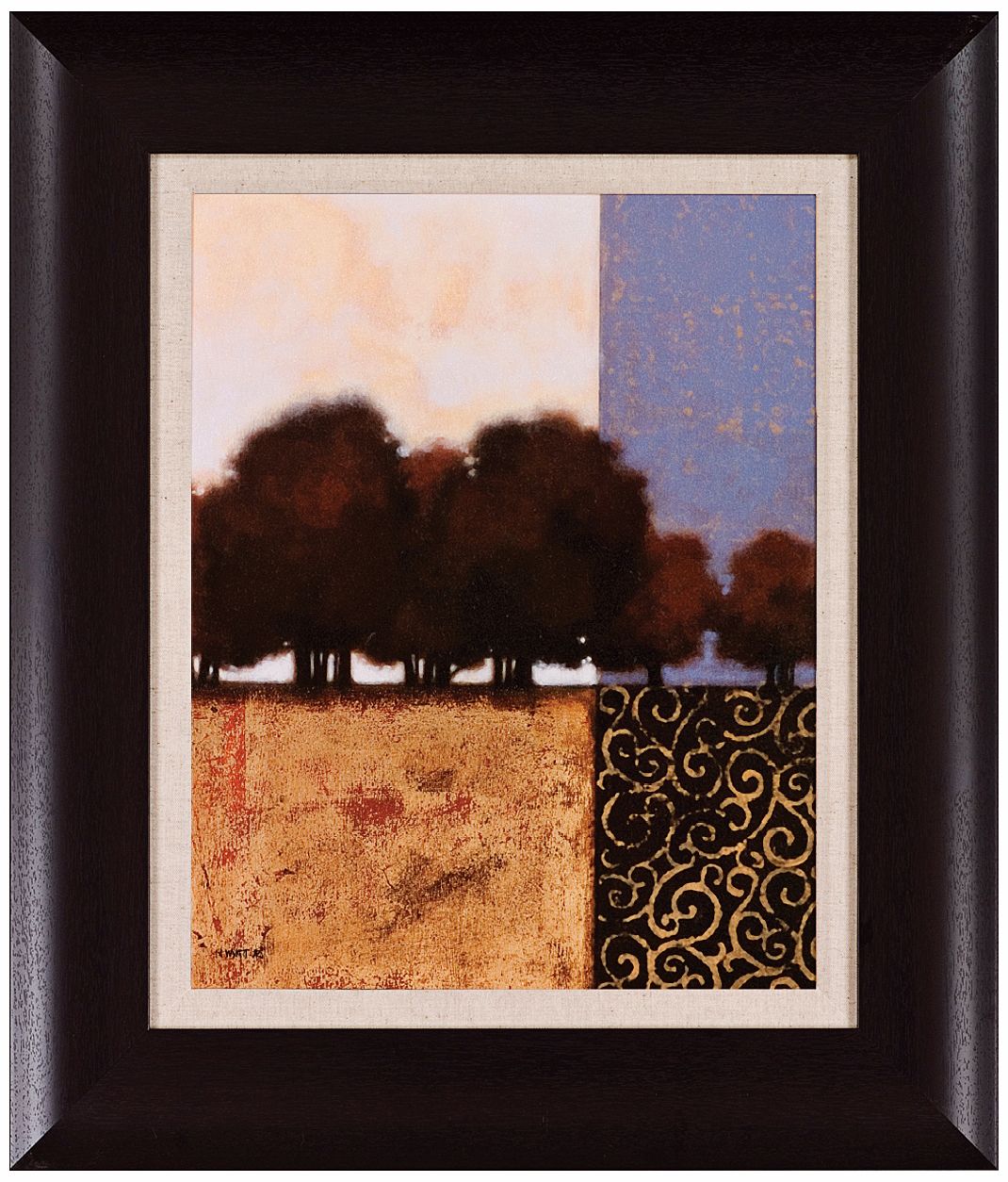 Meadow Skyline 28" High Wall Art