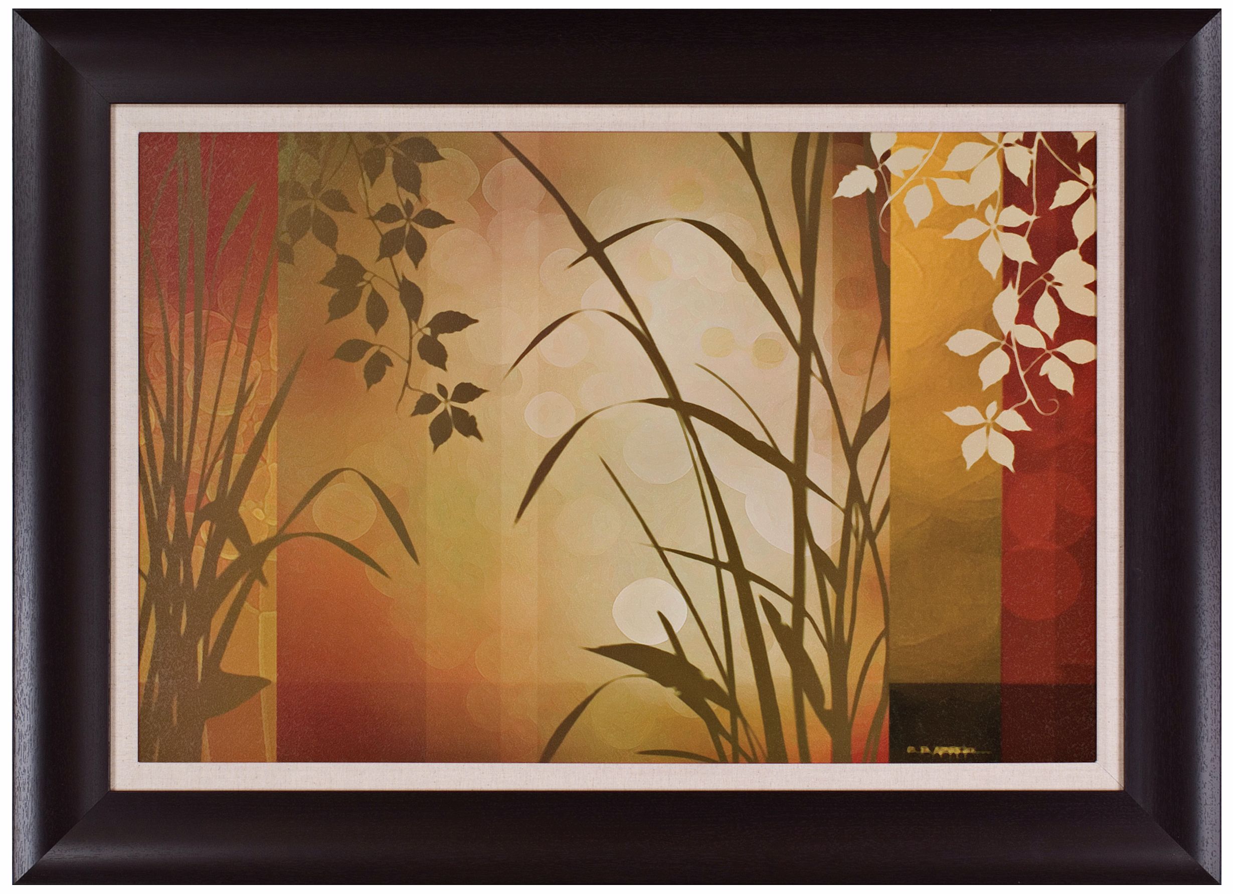 Botanical Glow 44" Wide Wall Art