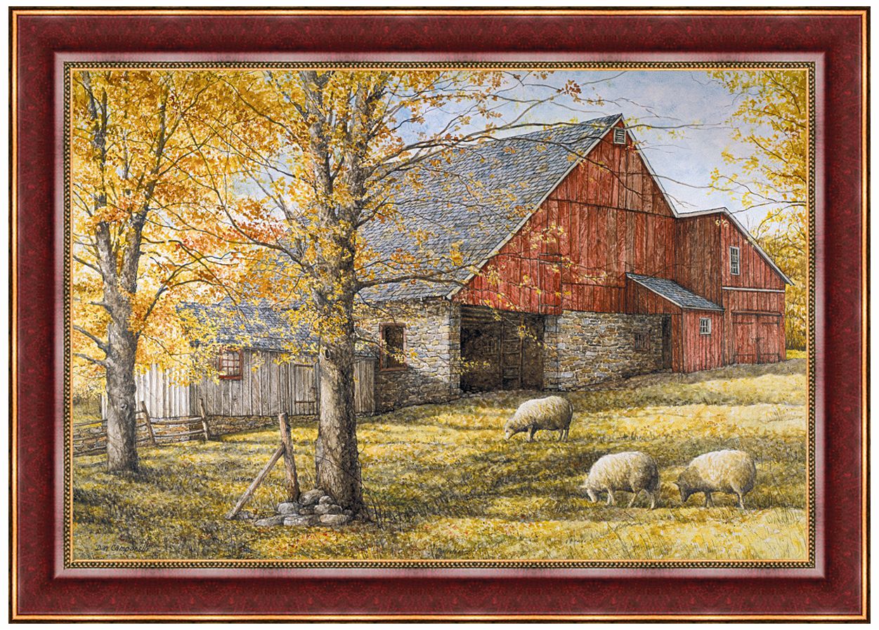 On the Farm 33" Wide Wall Art
