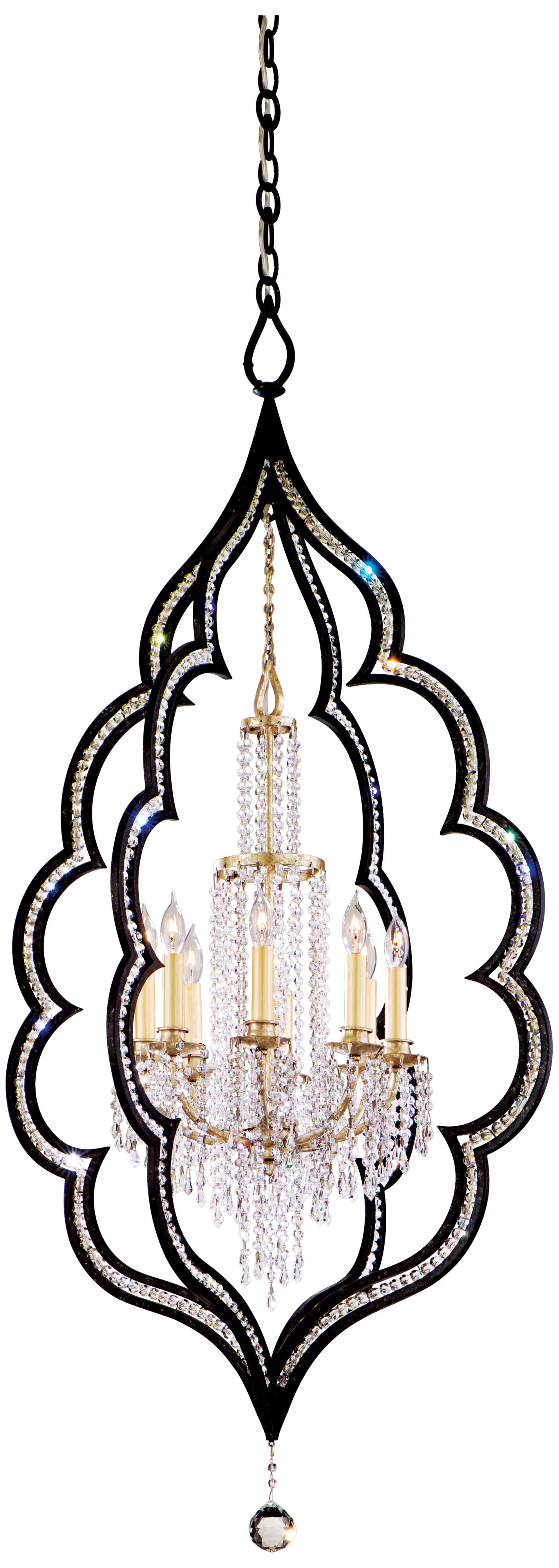 Bijoux Crystal 26 1/2" Wide 8-Light Chandelier