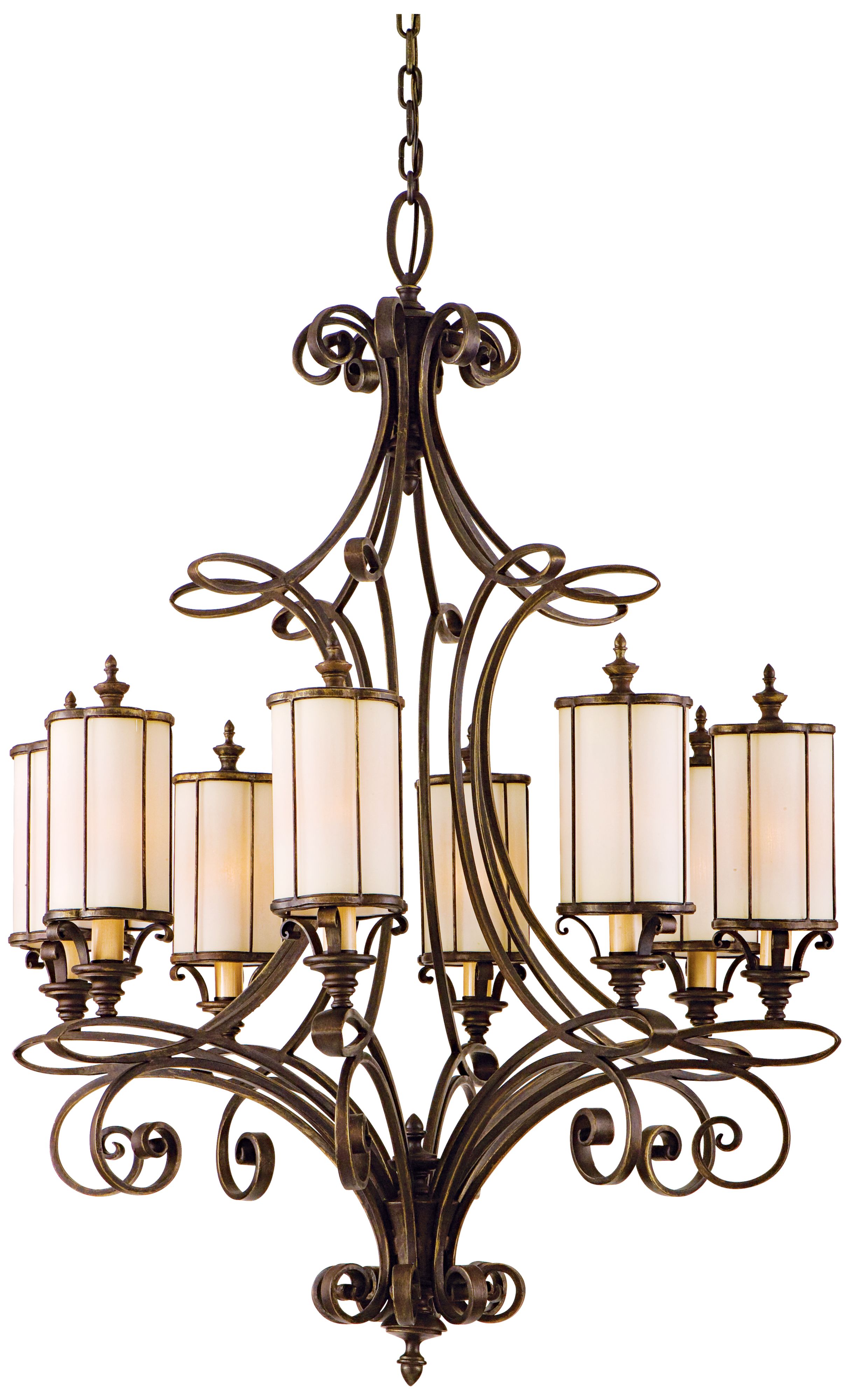 Montecito Bronze 34 3/4" Wide Chandelier