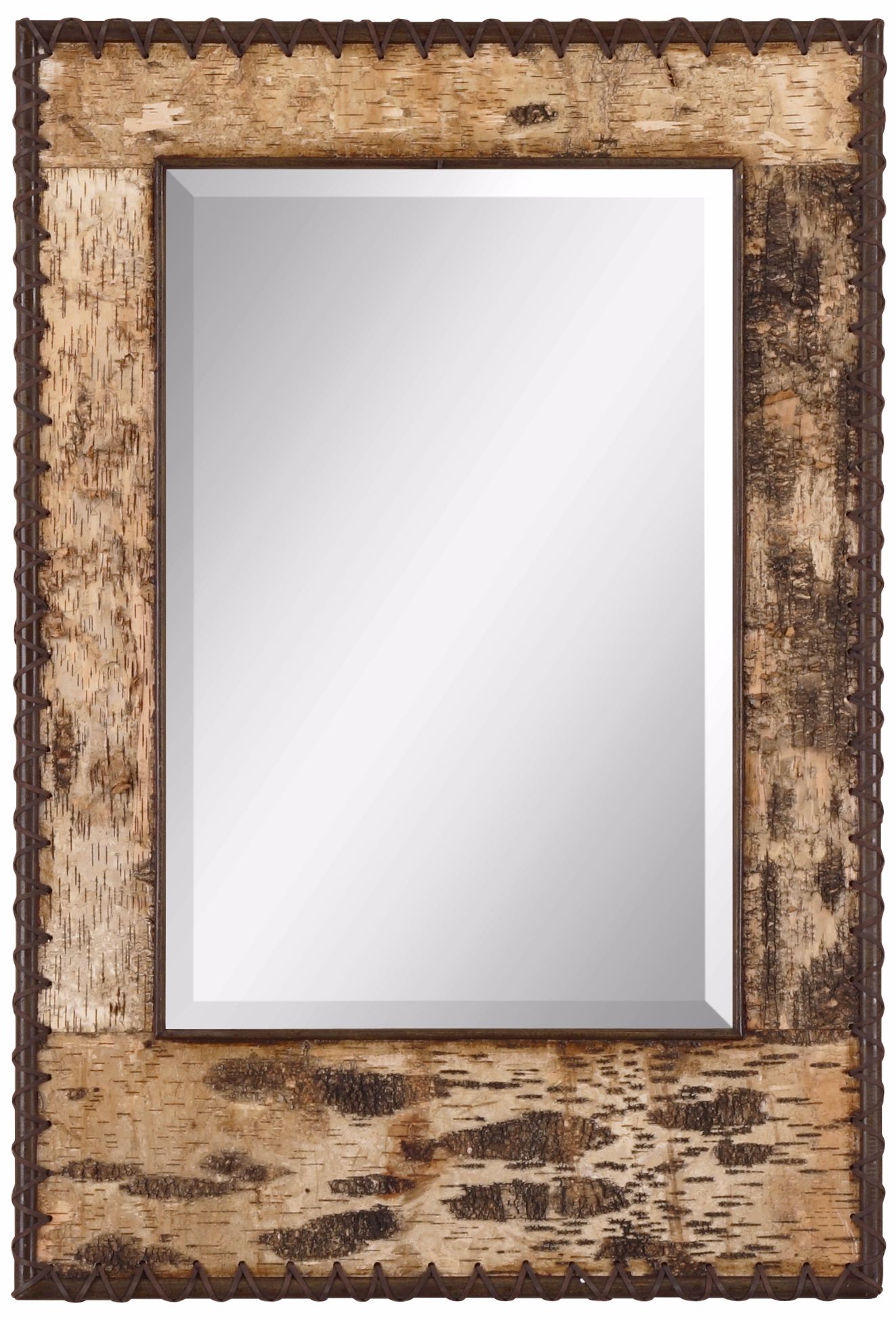Uttermost Rustic Lodge 43" HIgh Wall Mirror