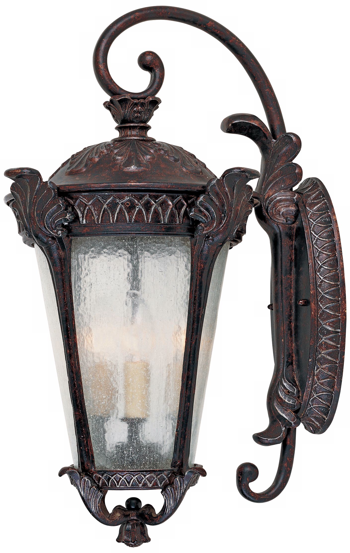 Pompia Distressed Bronze 22 1/2" High Outdoor Wall Light