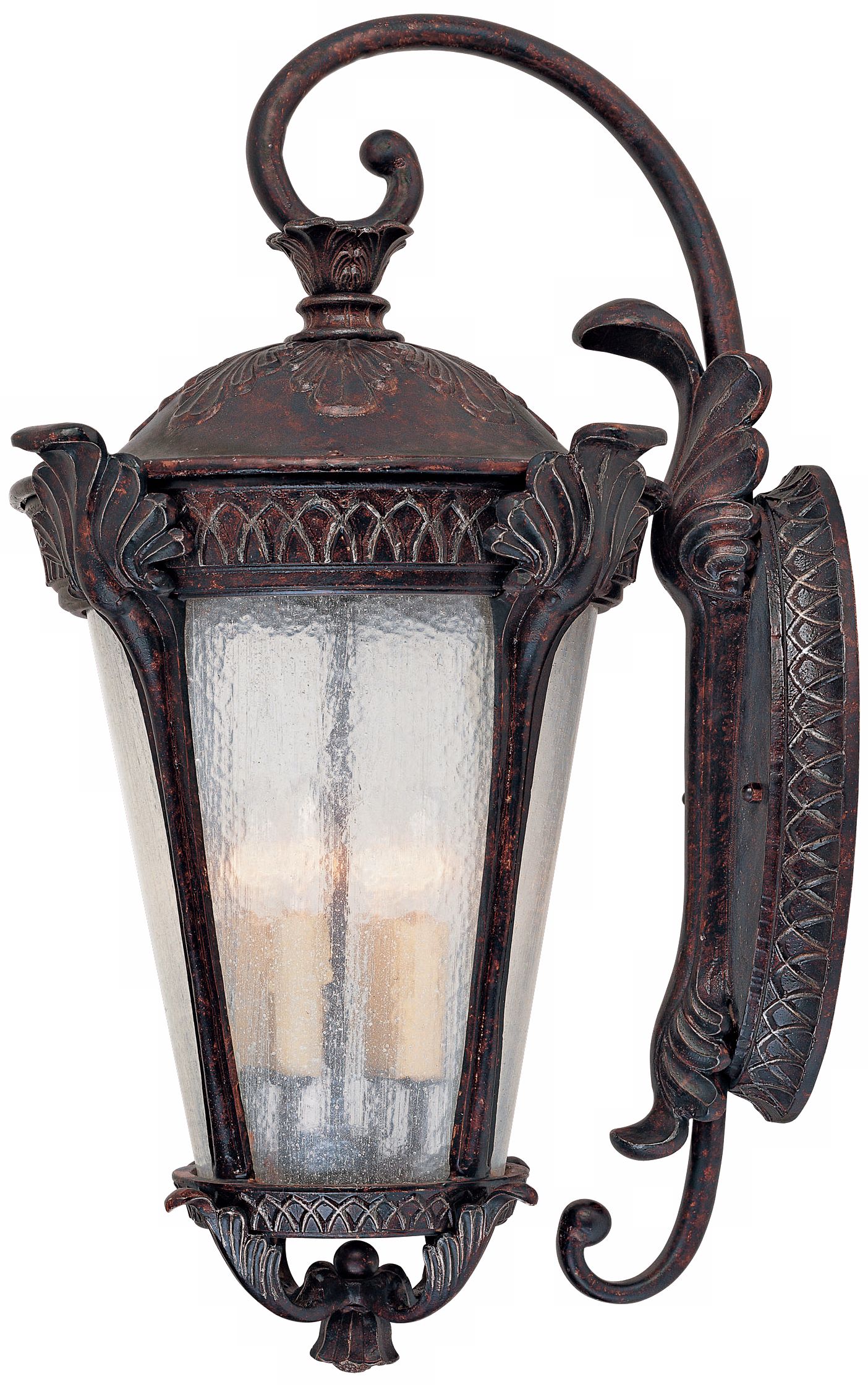 Pompia Distressed Bronze 28 1/4" High Outdoor Wall Light