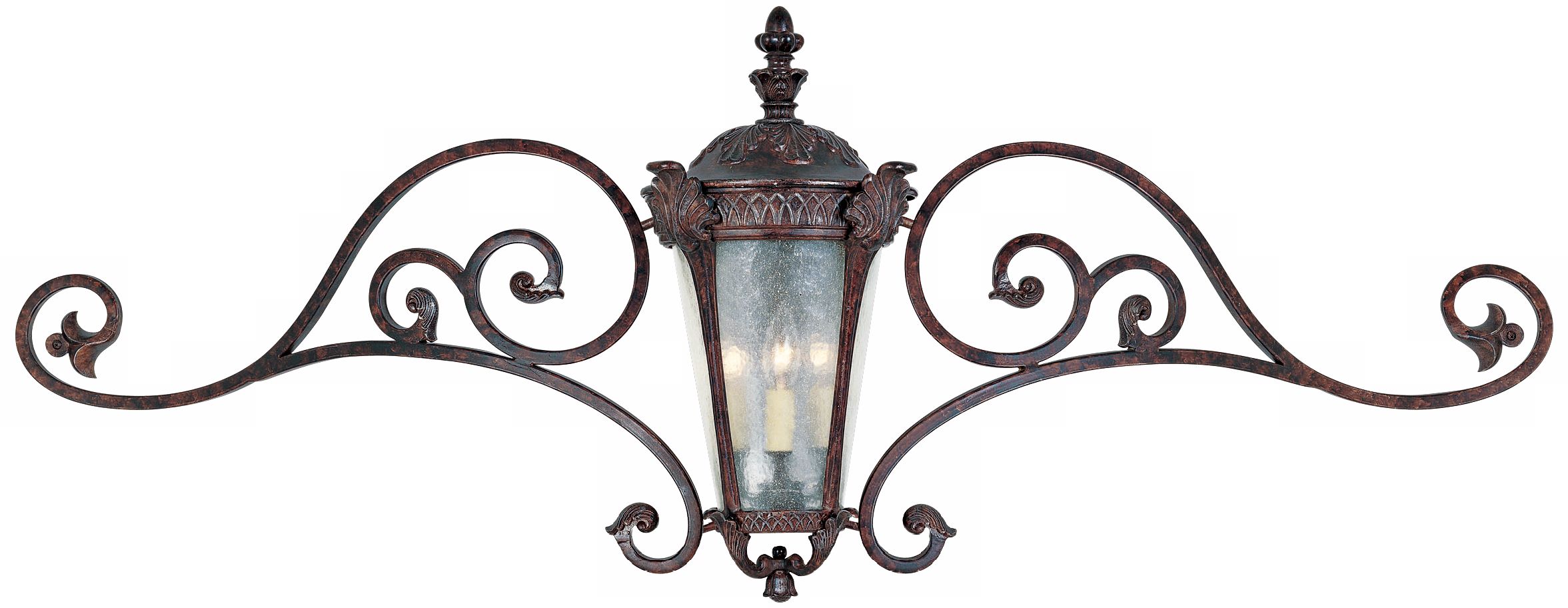 Pompia Distressed Bronze 21" High Outdoor Wall Light
