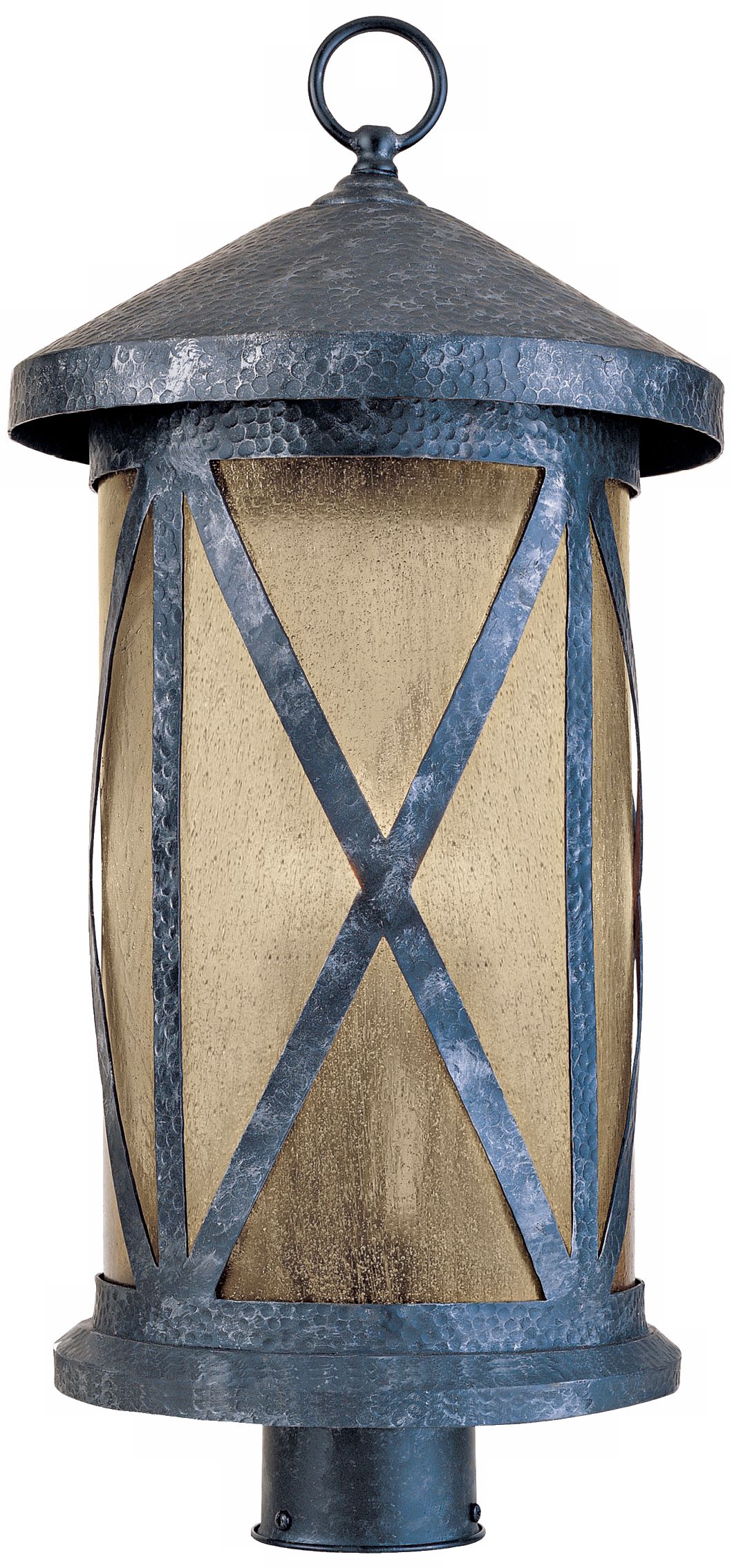 Carmel Charcoal Grey 22 1/2" High Outdoor Post Mount Light