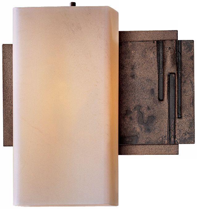 Impressions Collection Stone Glass 8 1/2" High Wall Sconce