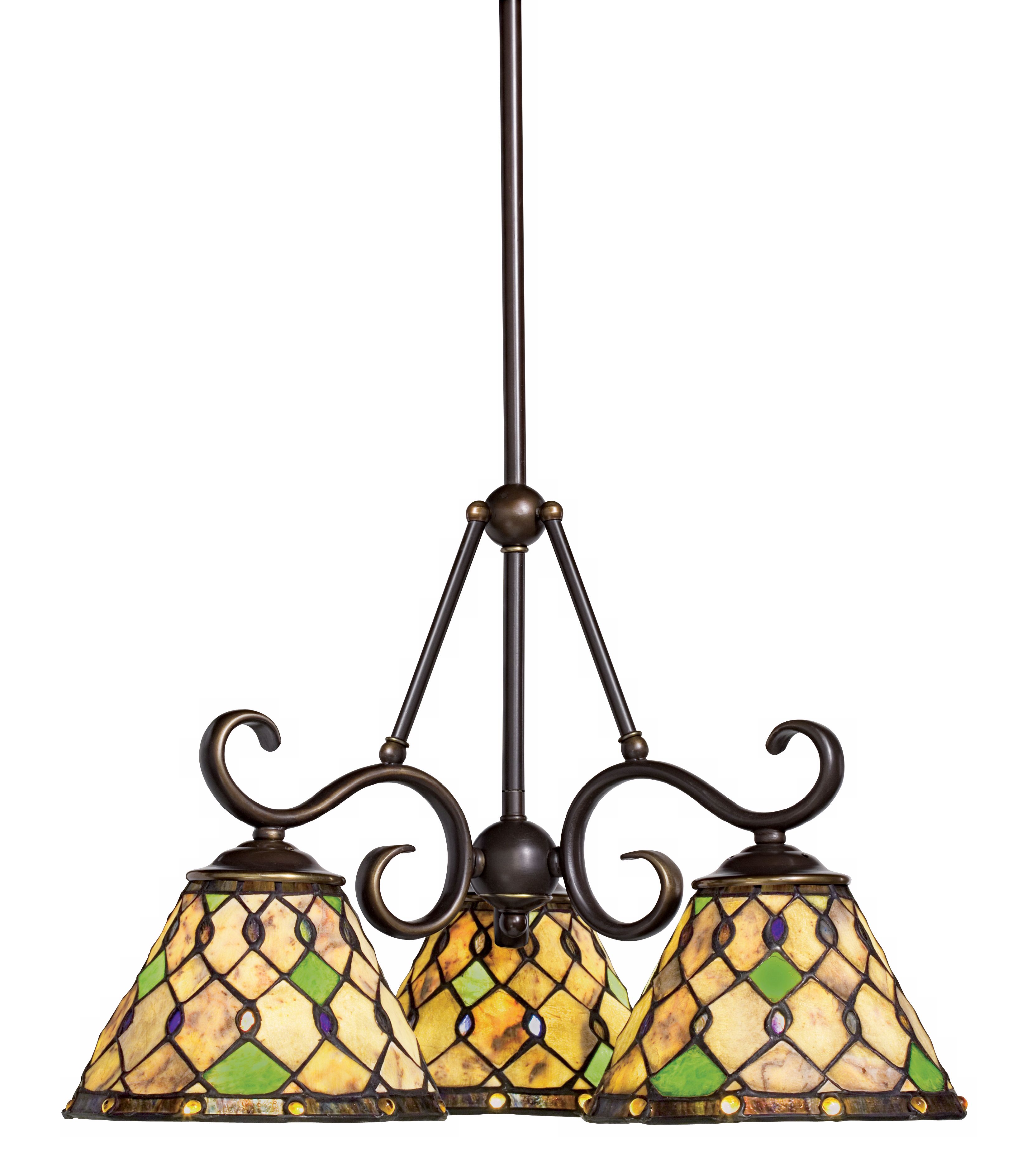 Timeless Traditions 20" Wide 3-Light Chandelier