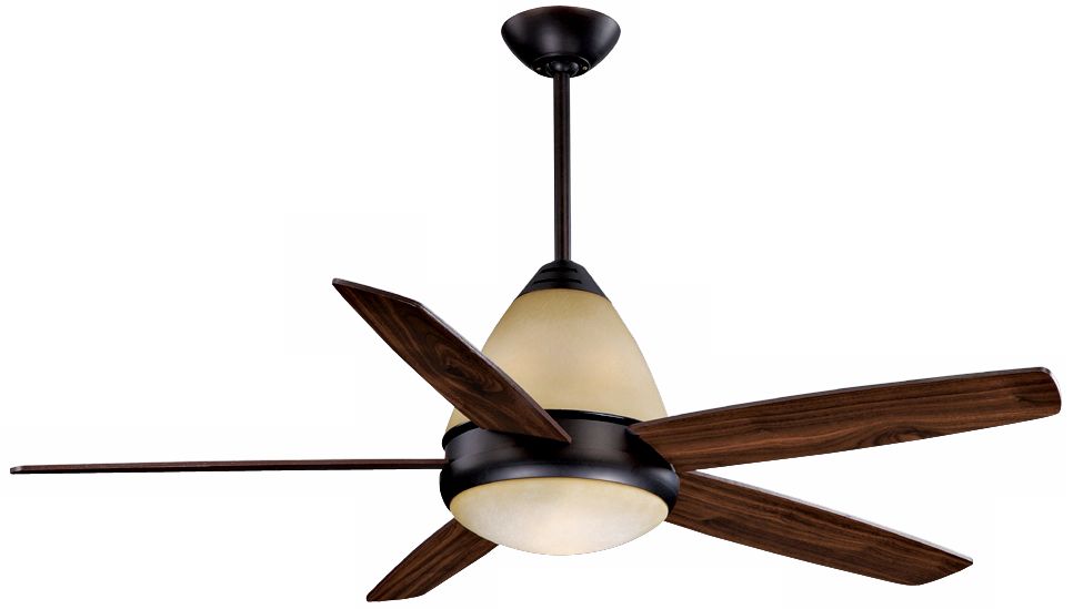 52" Vaxcel Fresco II Oil Burnished Bronze Finish Ceiling Fan
