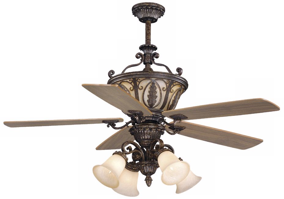 56" Vaxcel Dynasty Forum Patina Ceiling Fan