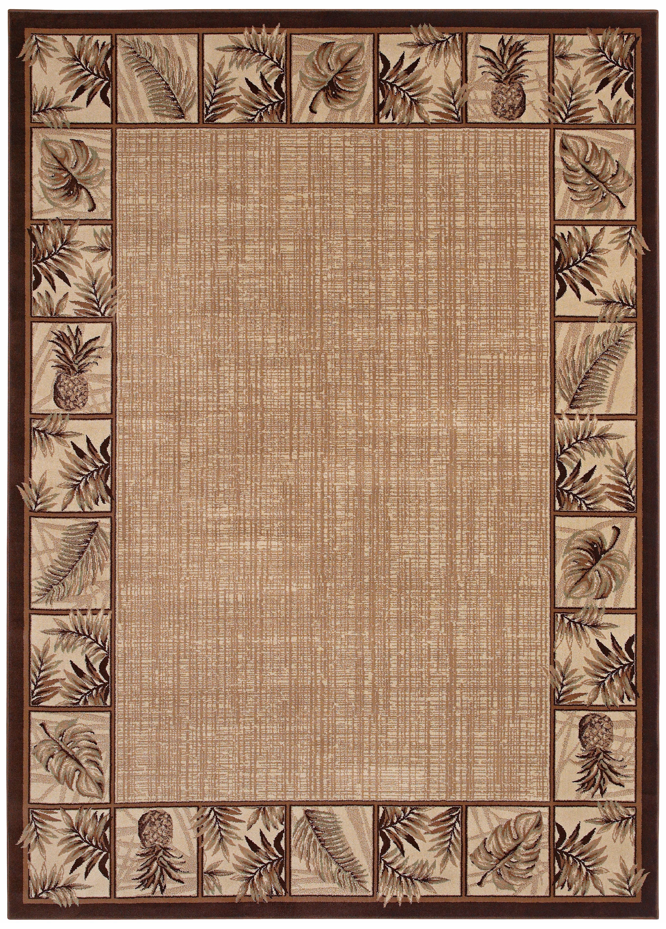 Kathy Ireland Hawaii Ranch Beige Multi Area Rug