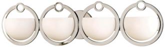 Nova Chrome 4 Light Bathroom Light Fixture J7597