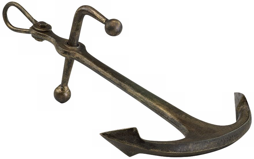 Anchors Away Iron Sculpture