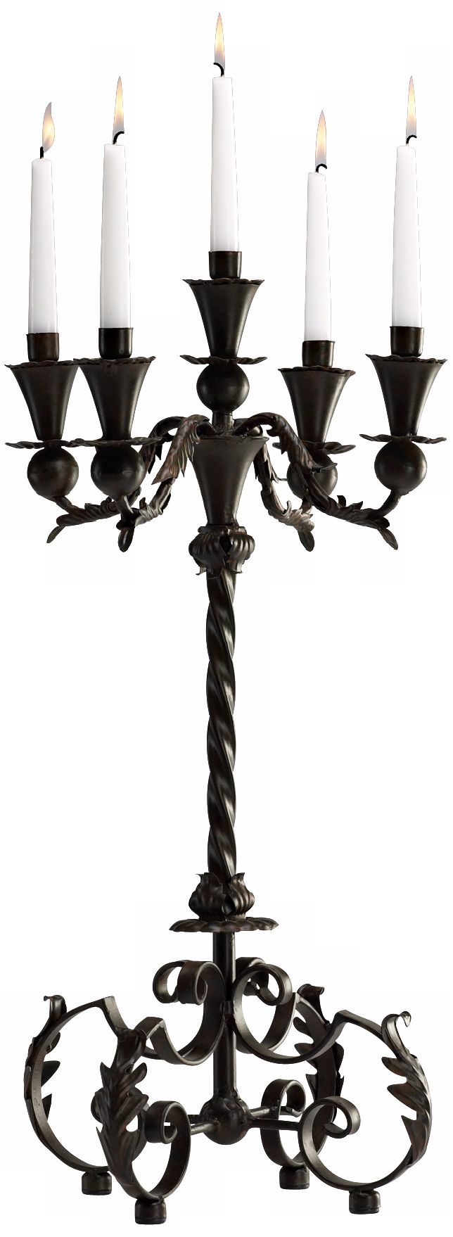 Chloe Sabine Iron Candelabra
