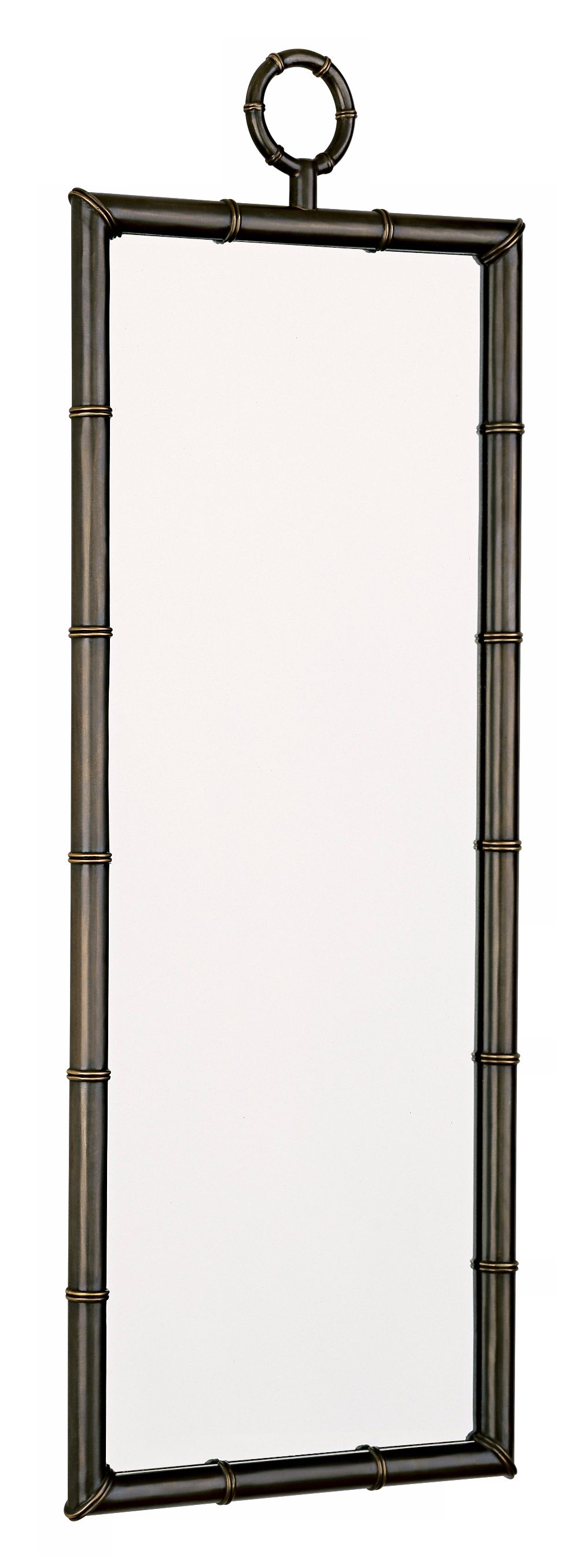 Jonathan Adler Meurice Bronze Finish 27 3/4" High Mirror