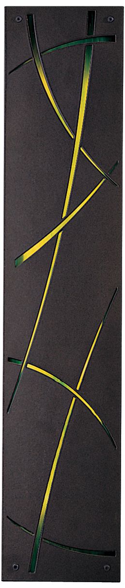 Washi Silhouette Forest Glass Energy Efficient Wall Sconce
