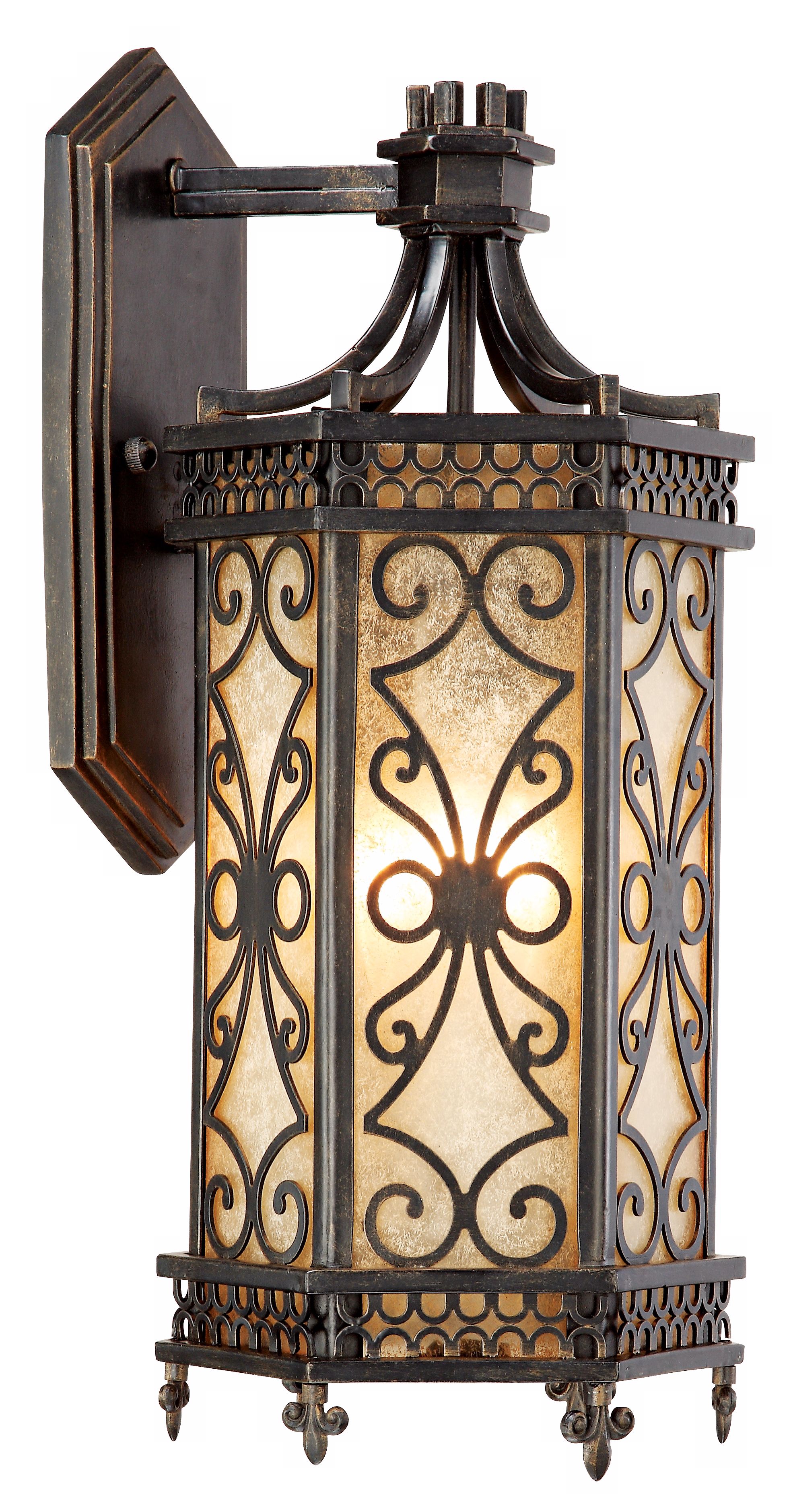 John Timberland Esquire 17 1/2" High Down Wall Light