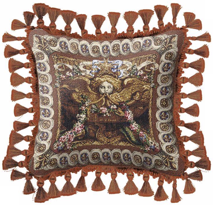 Portieve Du Char Accent Pillow