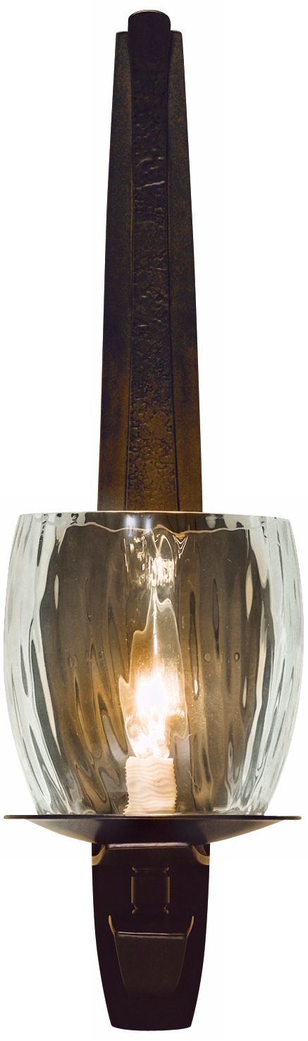 Berceau Collection Dark Smoke 19 1/2" High Wall Sconce