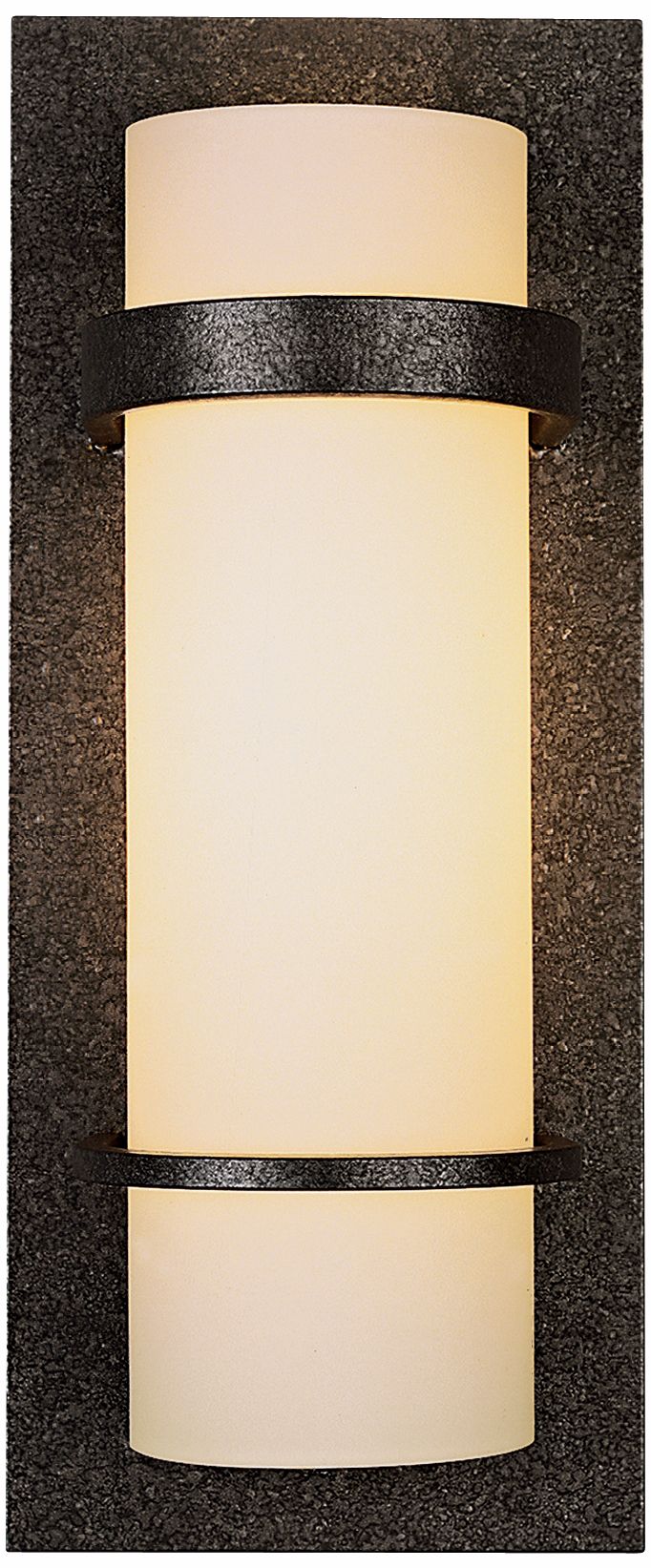 Banded Collection ENERGY STAR Opal Glass Wall Sconce