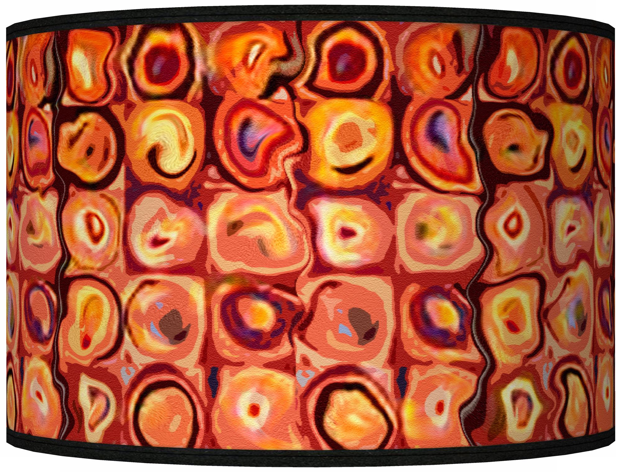 Vibrating Colors Giclee Shade 12x12x8.5 (Spider)